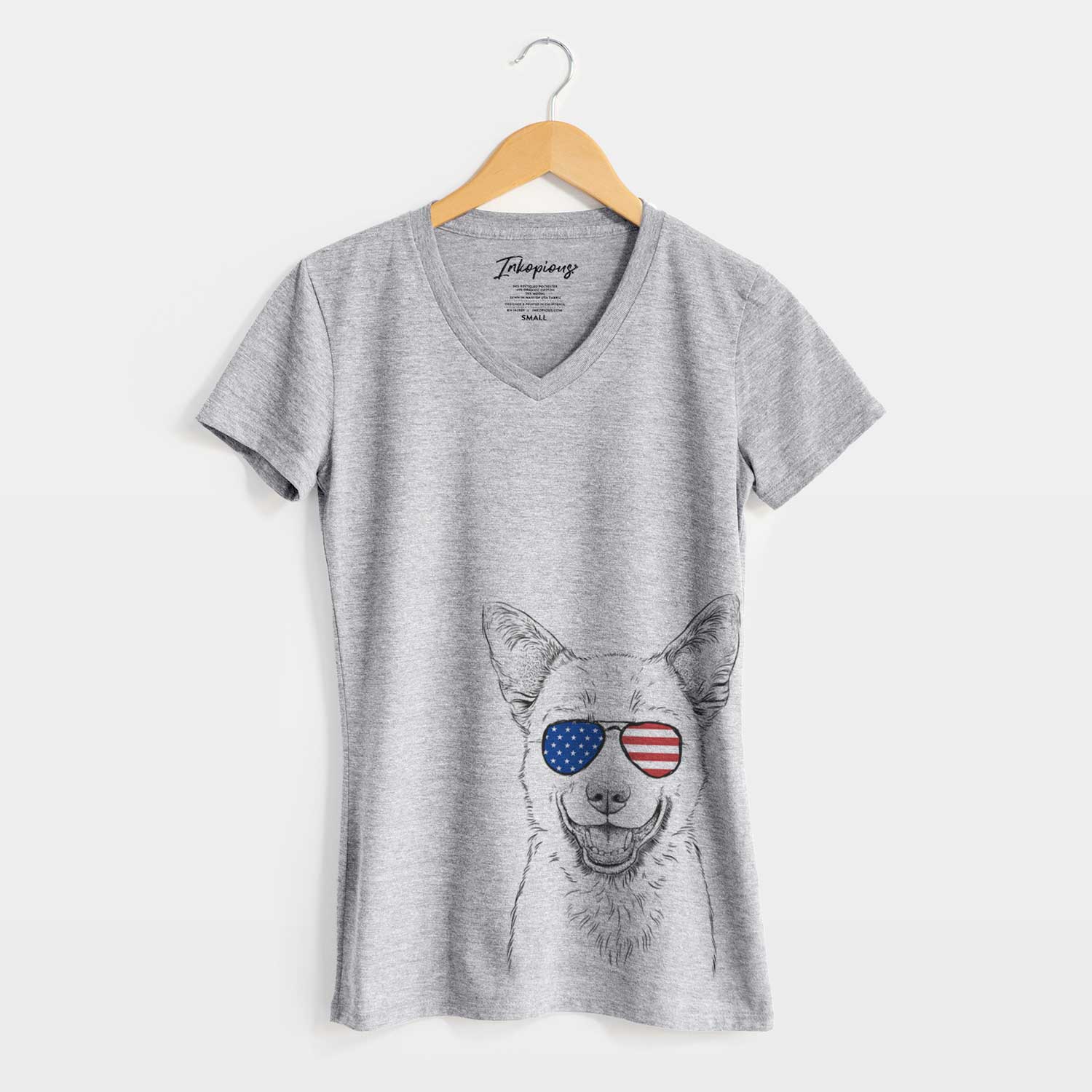 USA Arden the Australian Kelpie - Women's Perfect V-neck Shirt