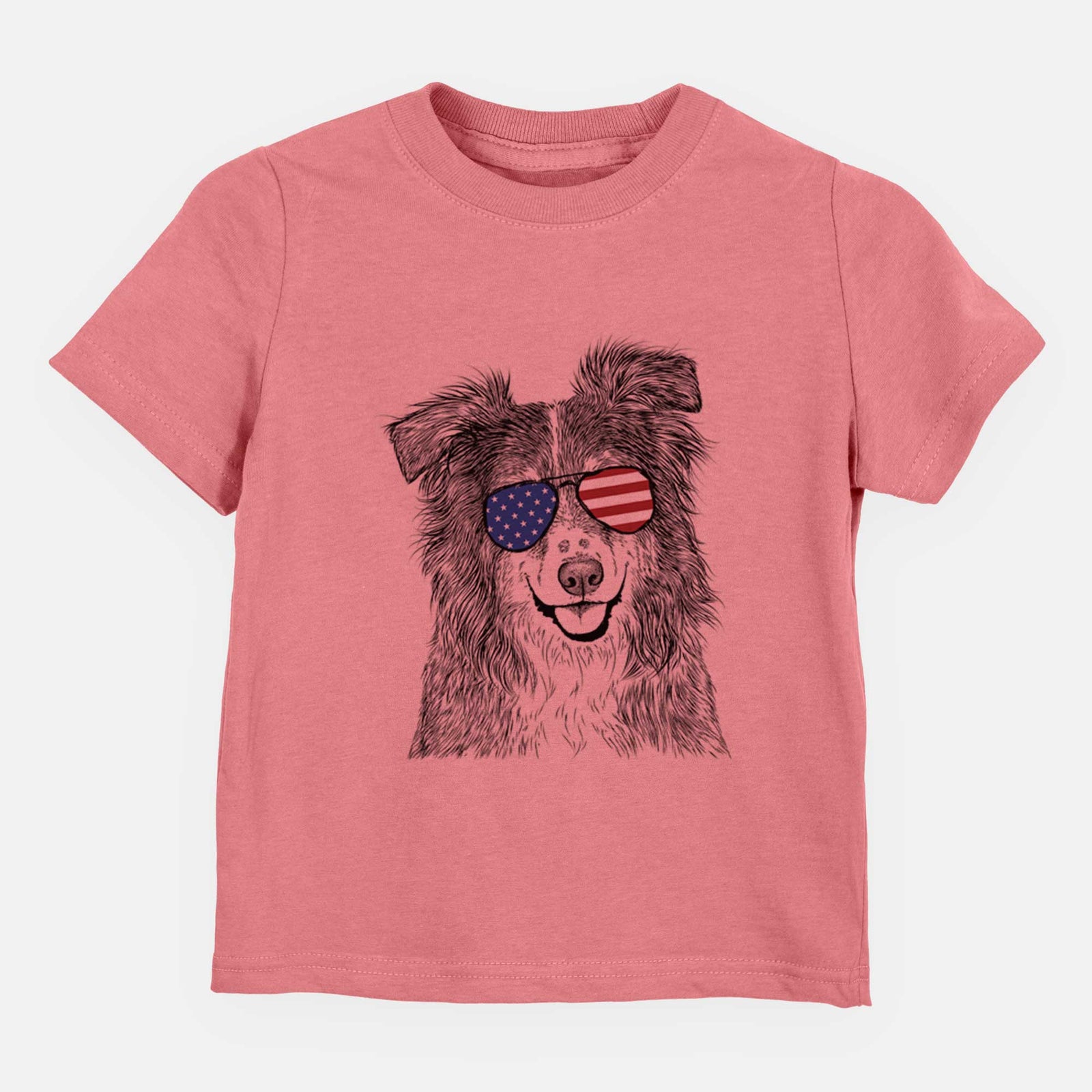 USA Aushe the Australian Shepherd - Kids/Youth/Toddler Shirt