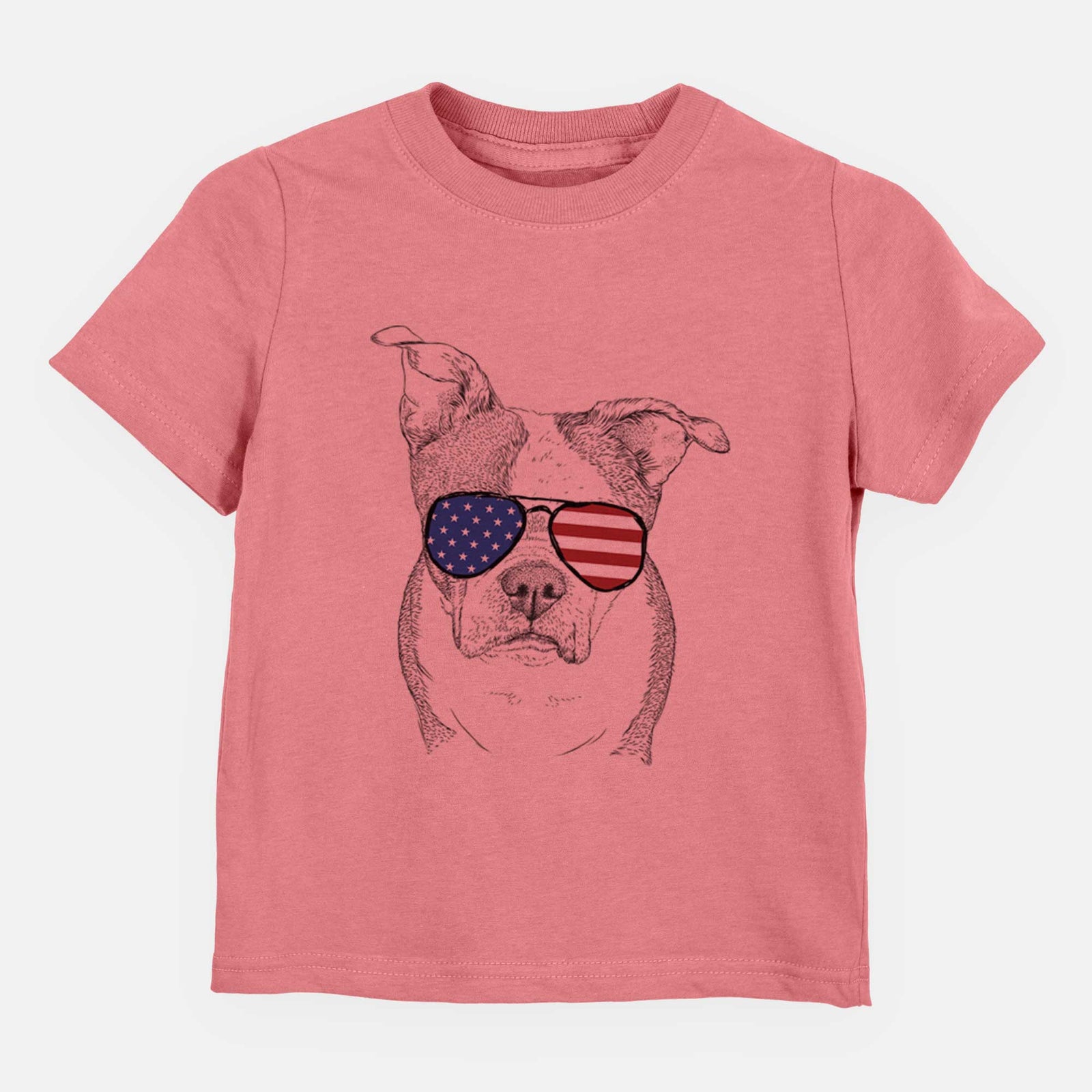 USA Bandit the Boston Terrier - Kids/Youth/Toddler Shirt