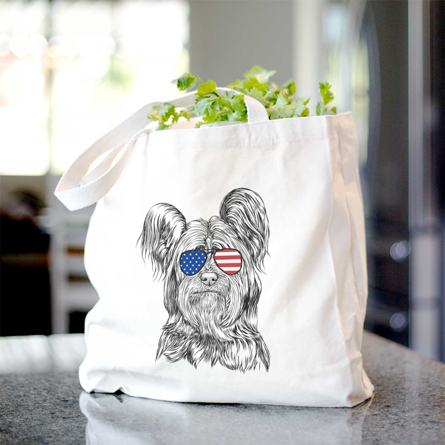 Bandit the Skye Terrier - Tote Bag