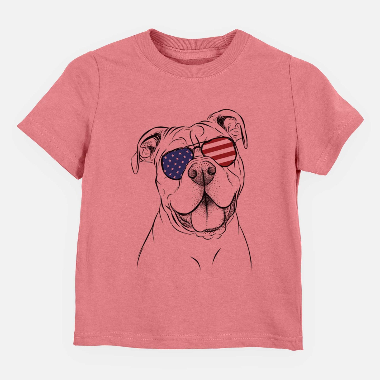 USA Bravo the Bulldog Mix - Kids/Youth/Toddler Shirt