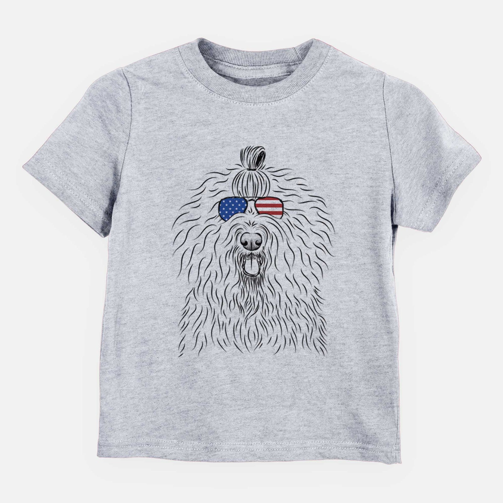 USA Brody the Old English Sheepdog - Kids/Youth/Toddler Shirt