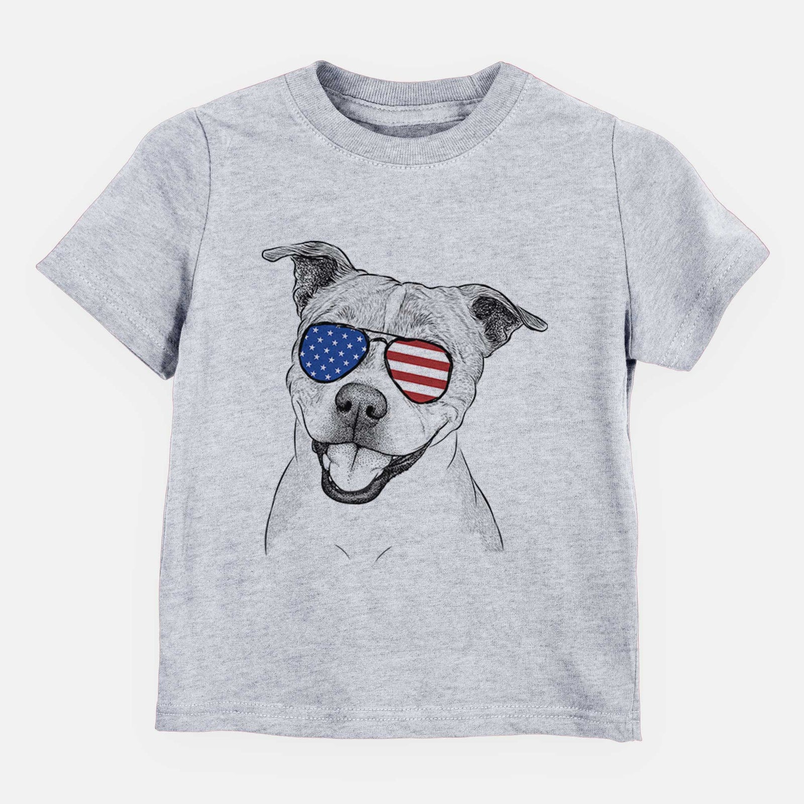 USA BrookLyn the Staffordshire Bull Terrier - Kids/Youth/Toddler Shirt