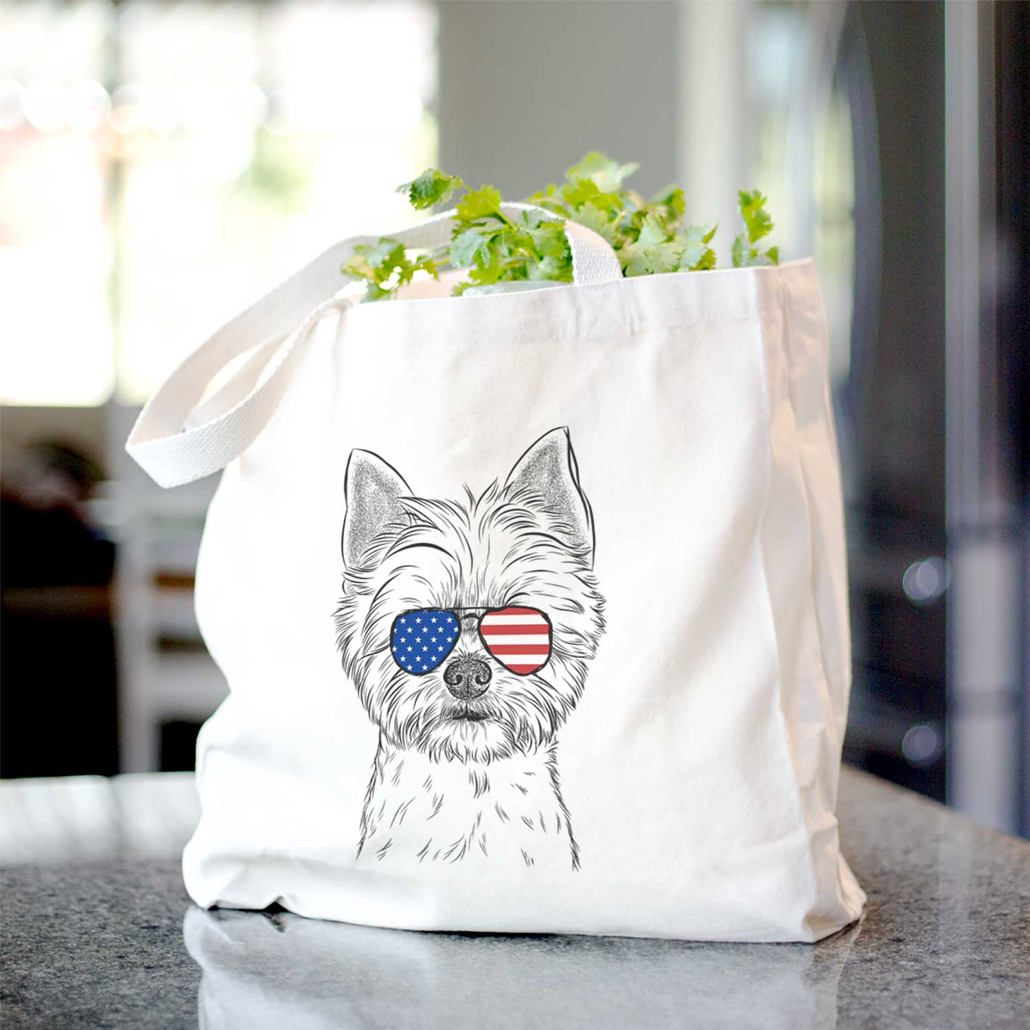 Chewy the Yorkshire Terrier - Tote Bag