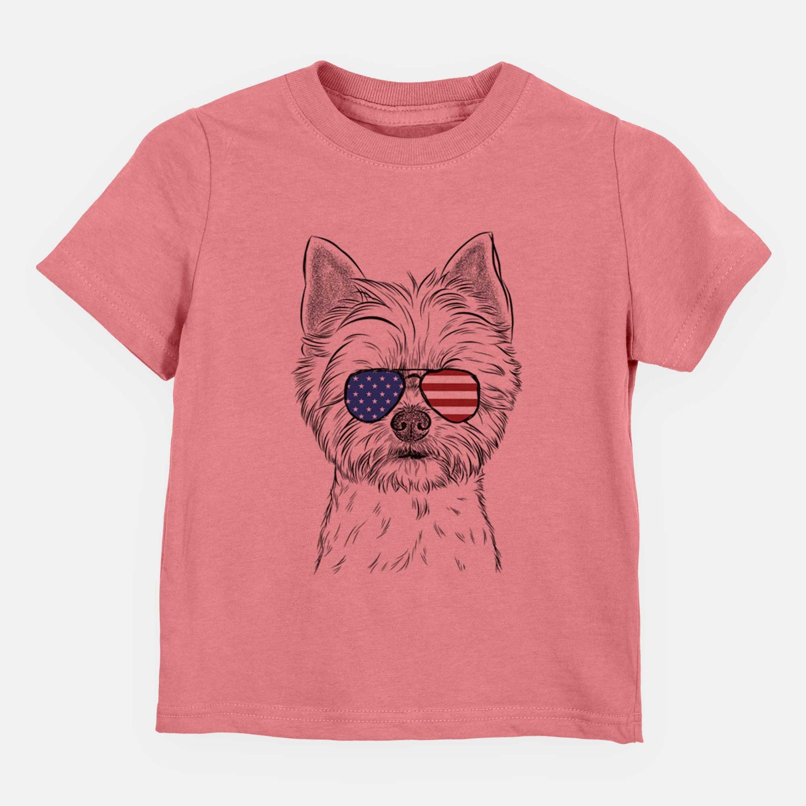 USA Chewy the Yorkshire Terrier - Kids/Youth/Toddler Shirt