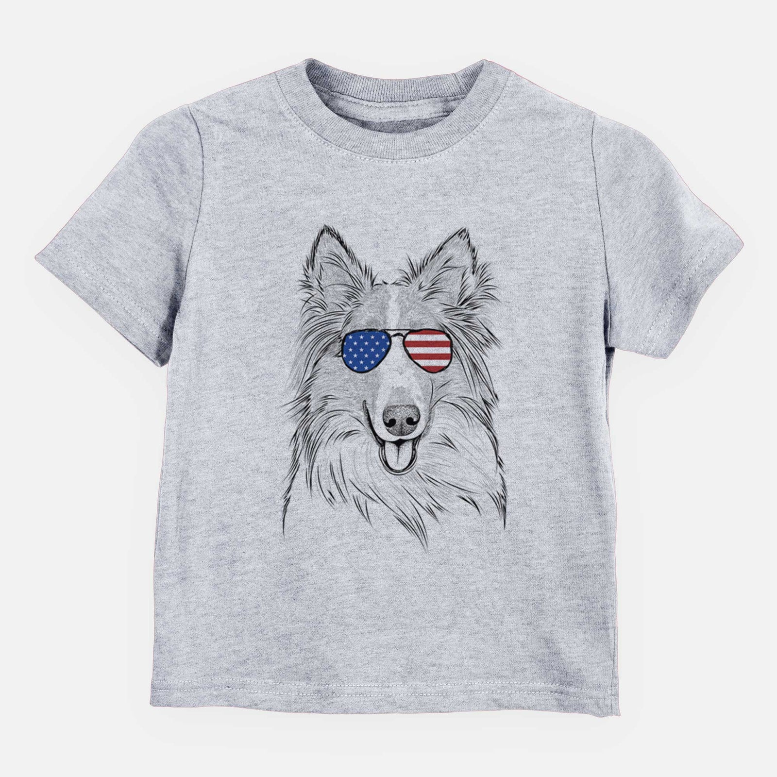 USA Conrad the Rough Collie - Kids/Youth/Toddler Shirt