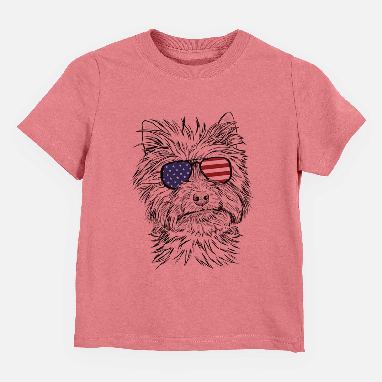 USA Dakota the Yorkshire Terrier - Kids/Youth/Toddler Shirt