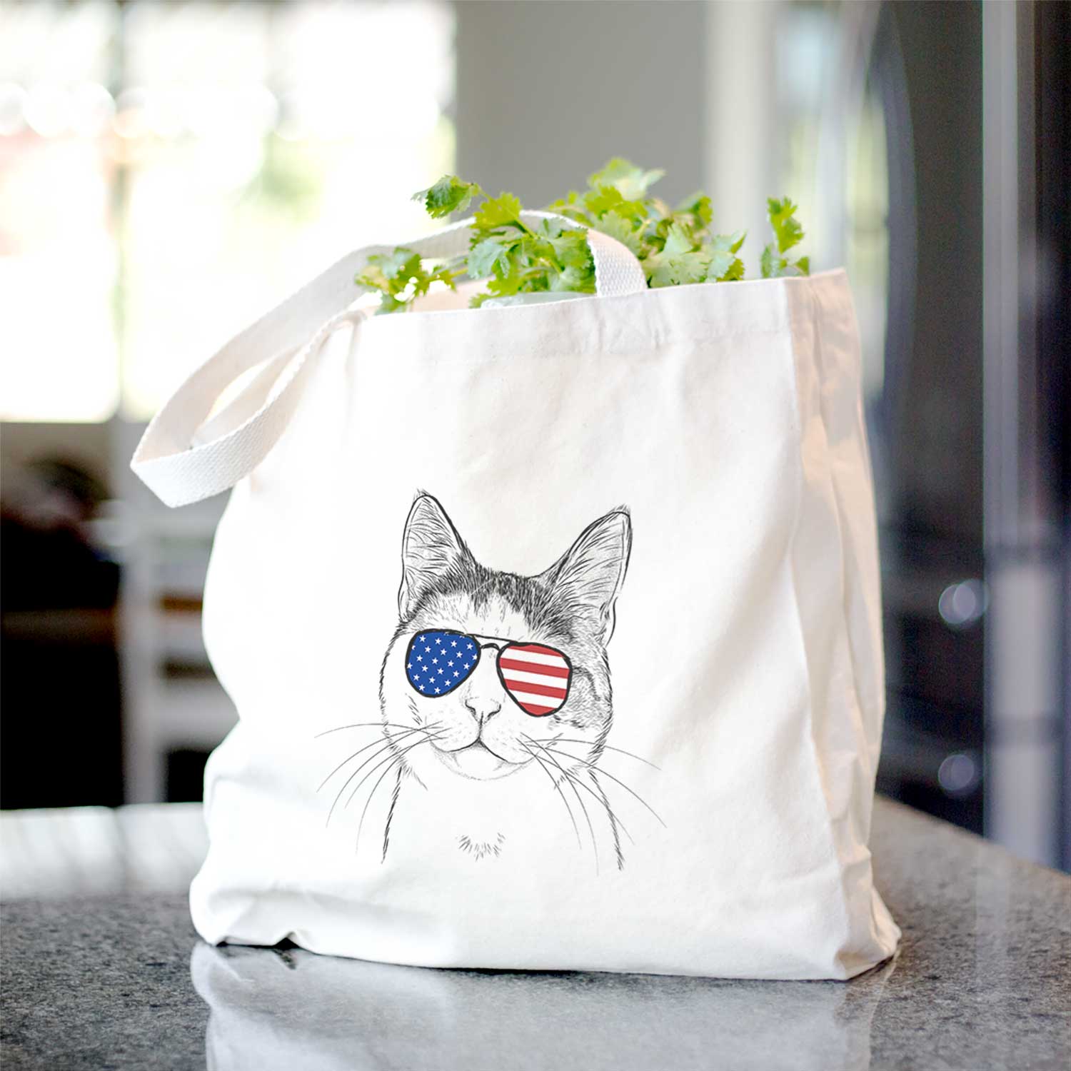 Denver the Calico Cat - Tote Bag