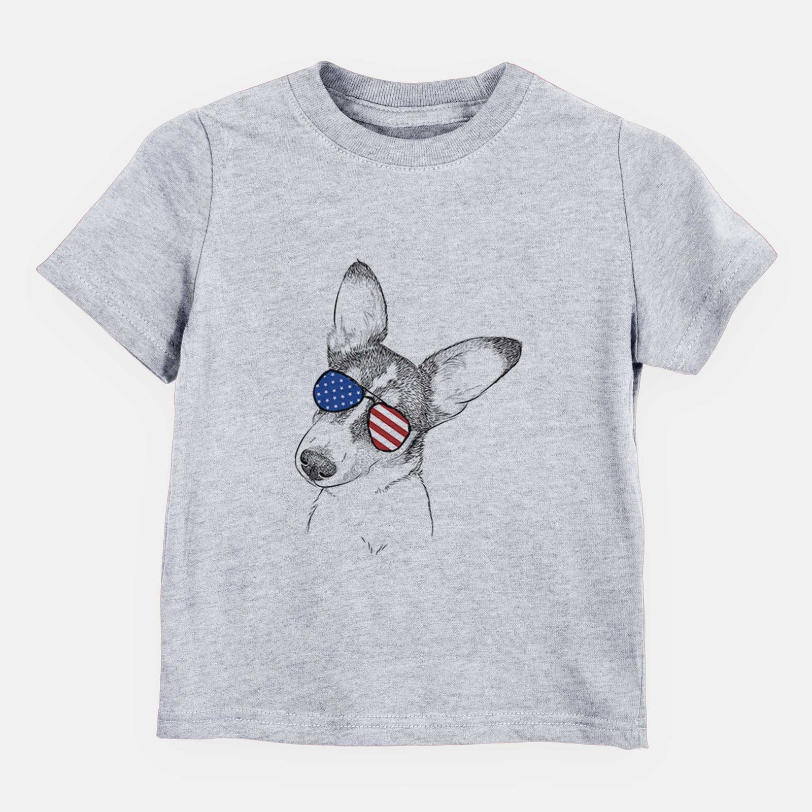 USA Dexter the Corgi - Kids/Youth/Toddler Shirt