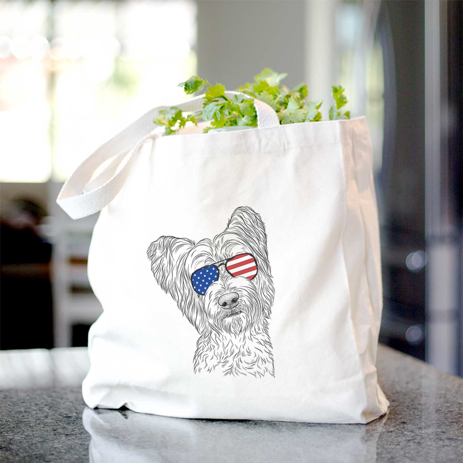 Dexter the Terrier Mix - Tote Bag