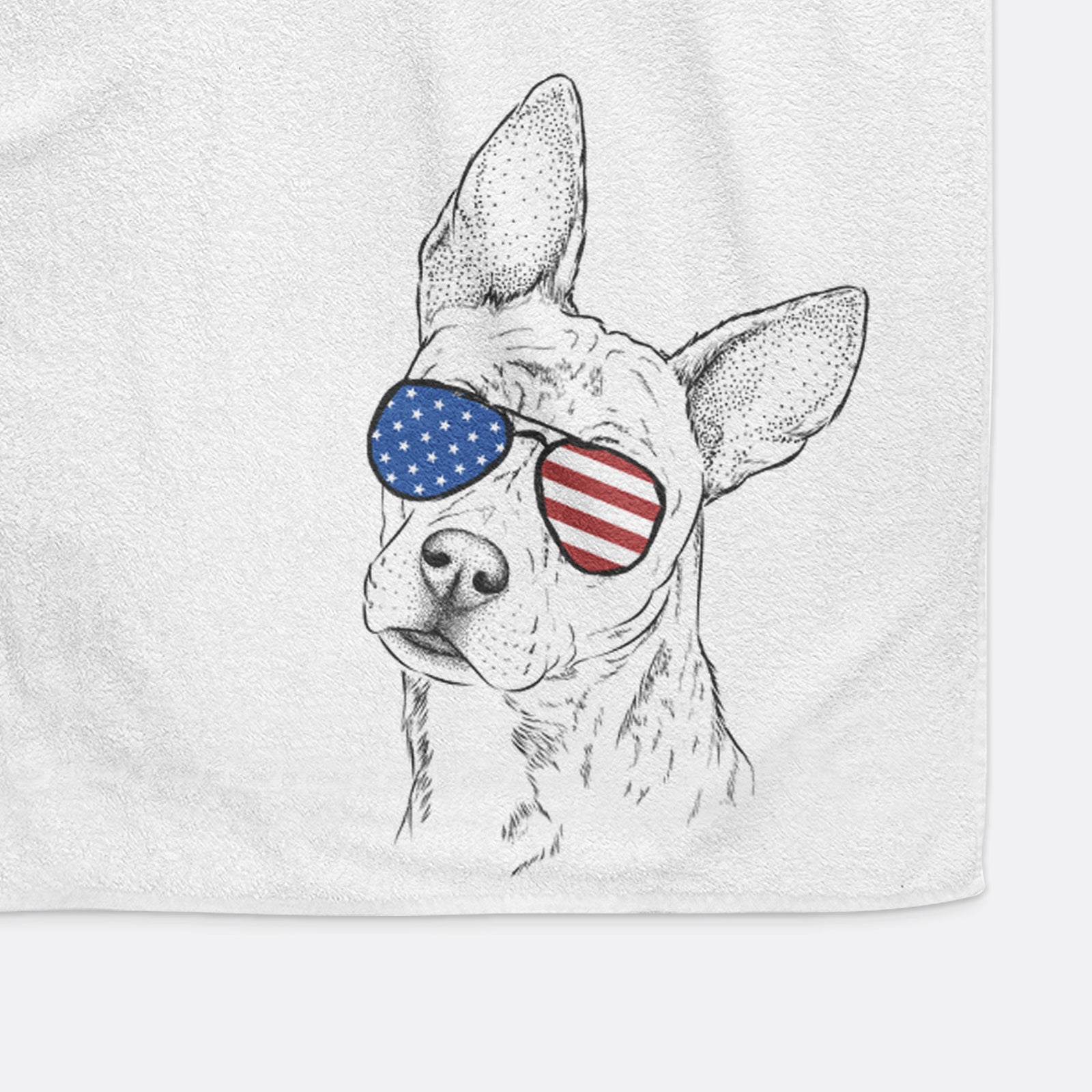 Diesel the Mixed Breed Decorative Hand Towel