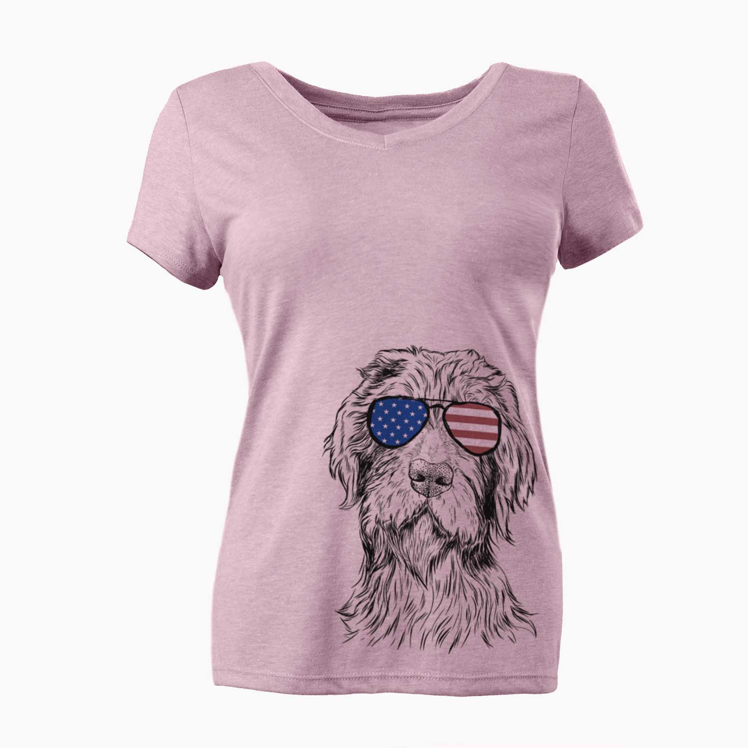 USA Doc Holliday the Pudelpointer - Women's Perfect V-neck Shirt
