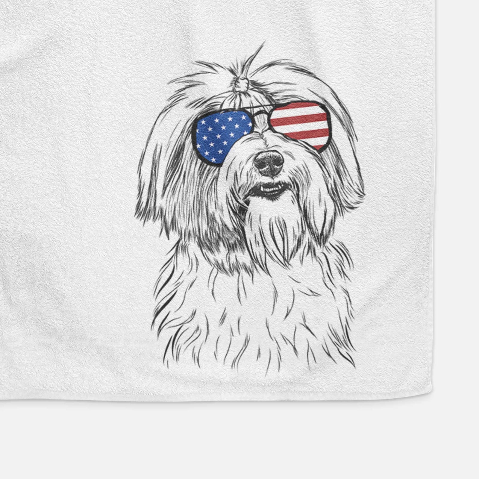 Dooley the Havanese Decorative Hand Towel