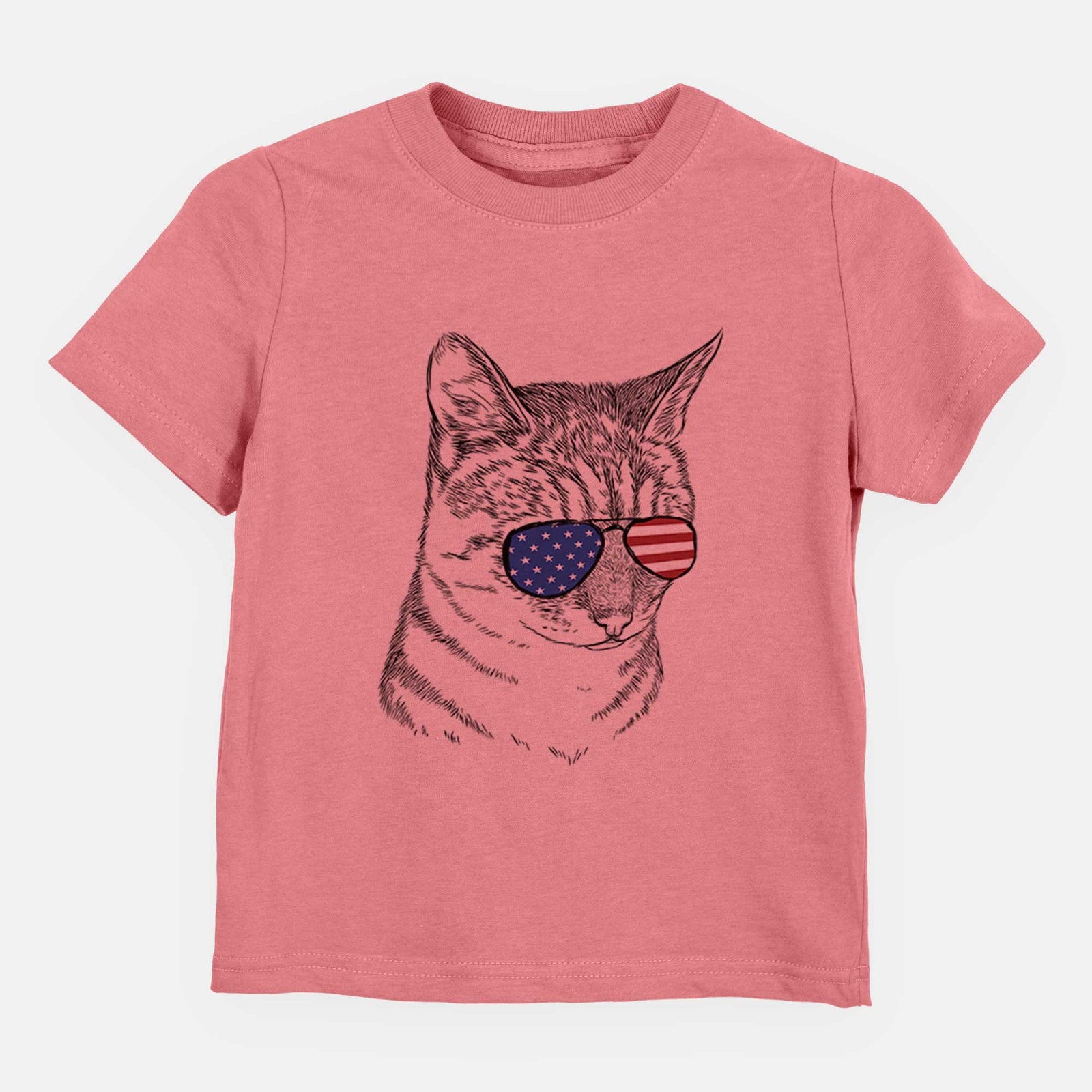 USA Dora the Tabby Cat - Kids/Youth/Toddler Shirt