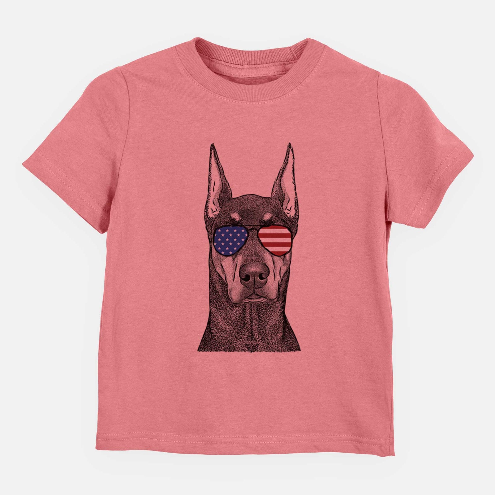 USA Drake the Doberman Pinscher - Kids/Youth/Toddler Shirt