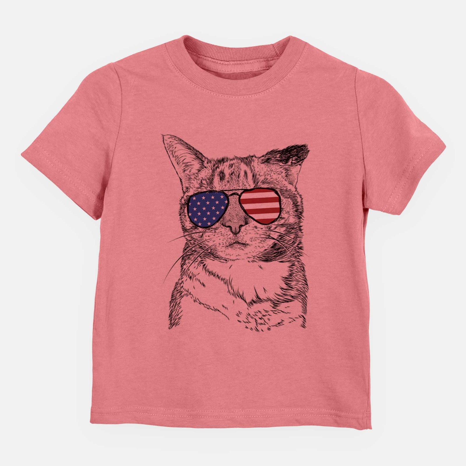 USA Eleanor the Domestic Shorthair Cat - Kids/Youth/Toddler Shirt