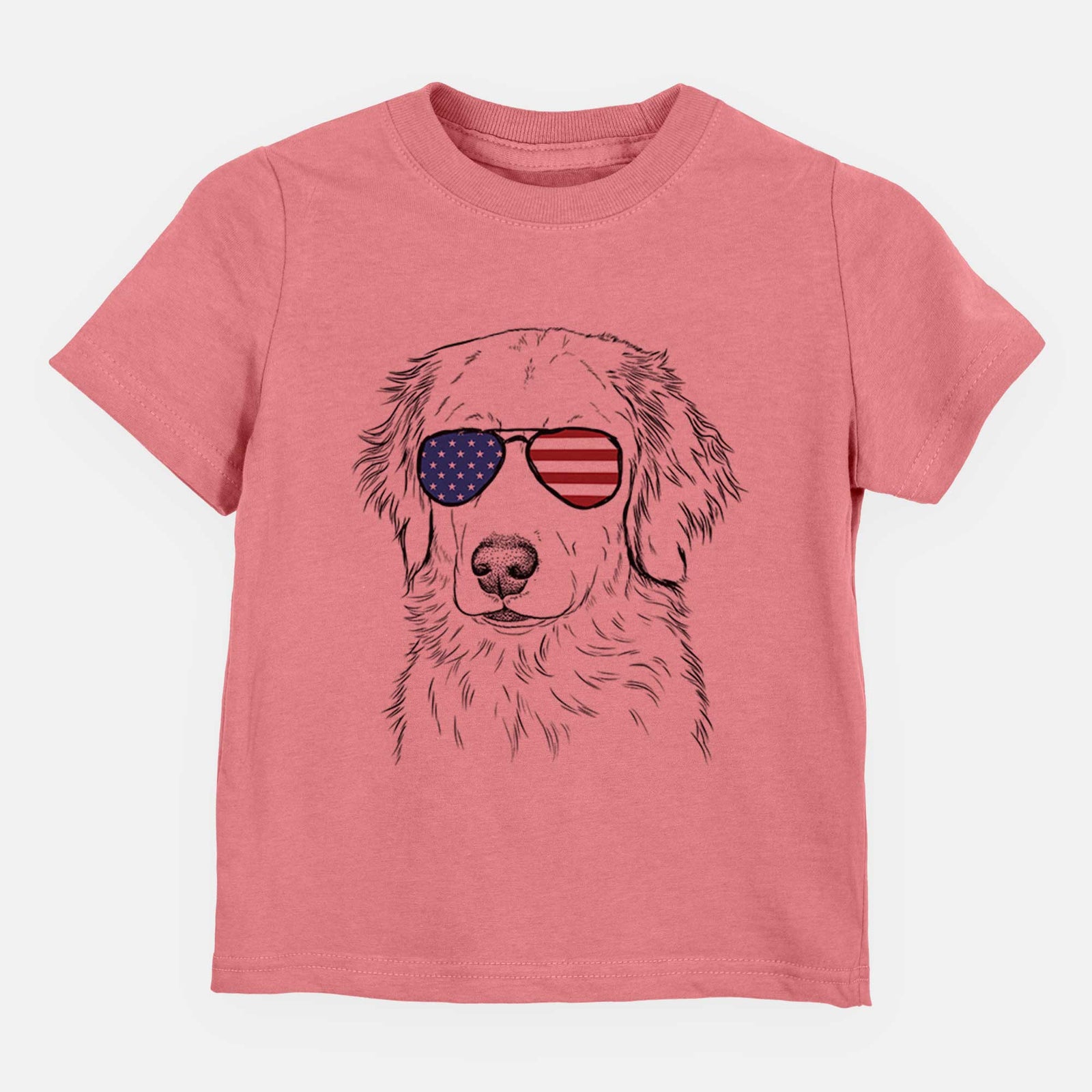 USA Eli the Golden Retriever - Kids/Youth/Toddler Shirt