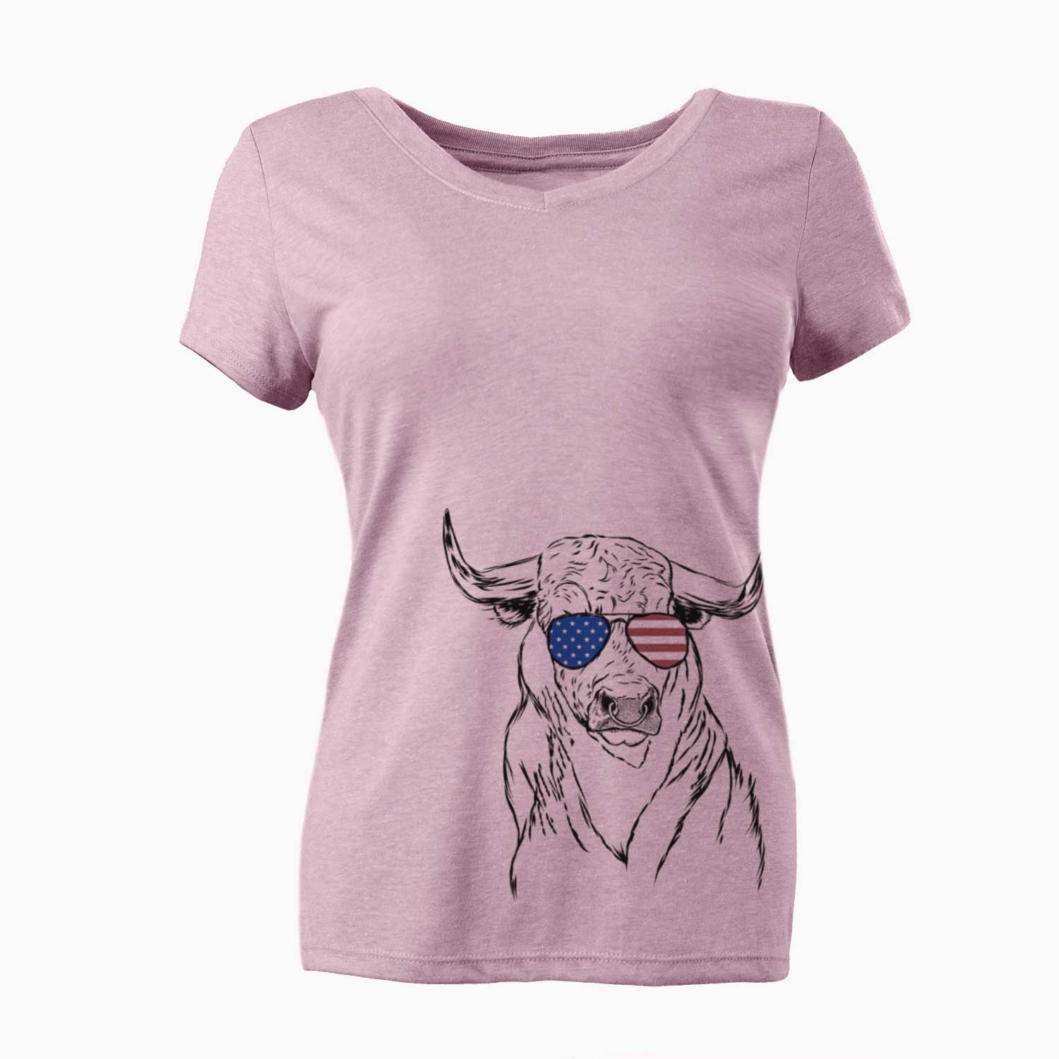 USA Ferdinand the Bull - Women's Perfect V-neck Shirt