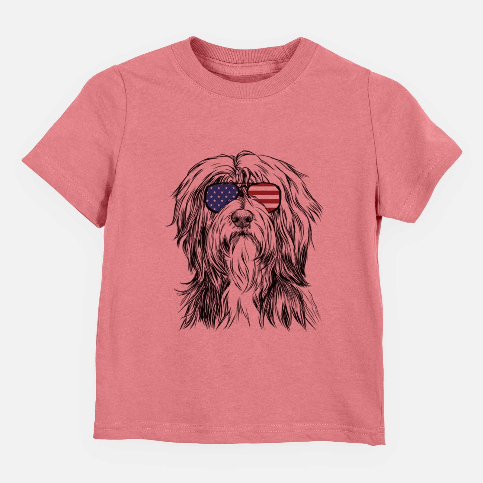 USA Fiji the Polish Lowland Sheepdog - Kids/Youth/Toddler Shirt