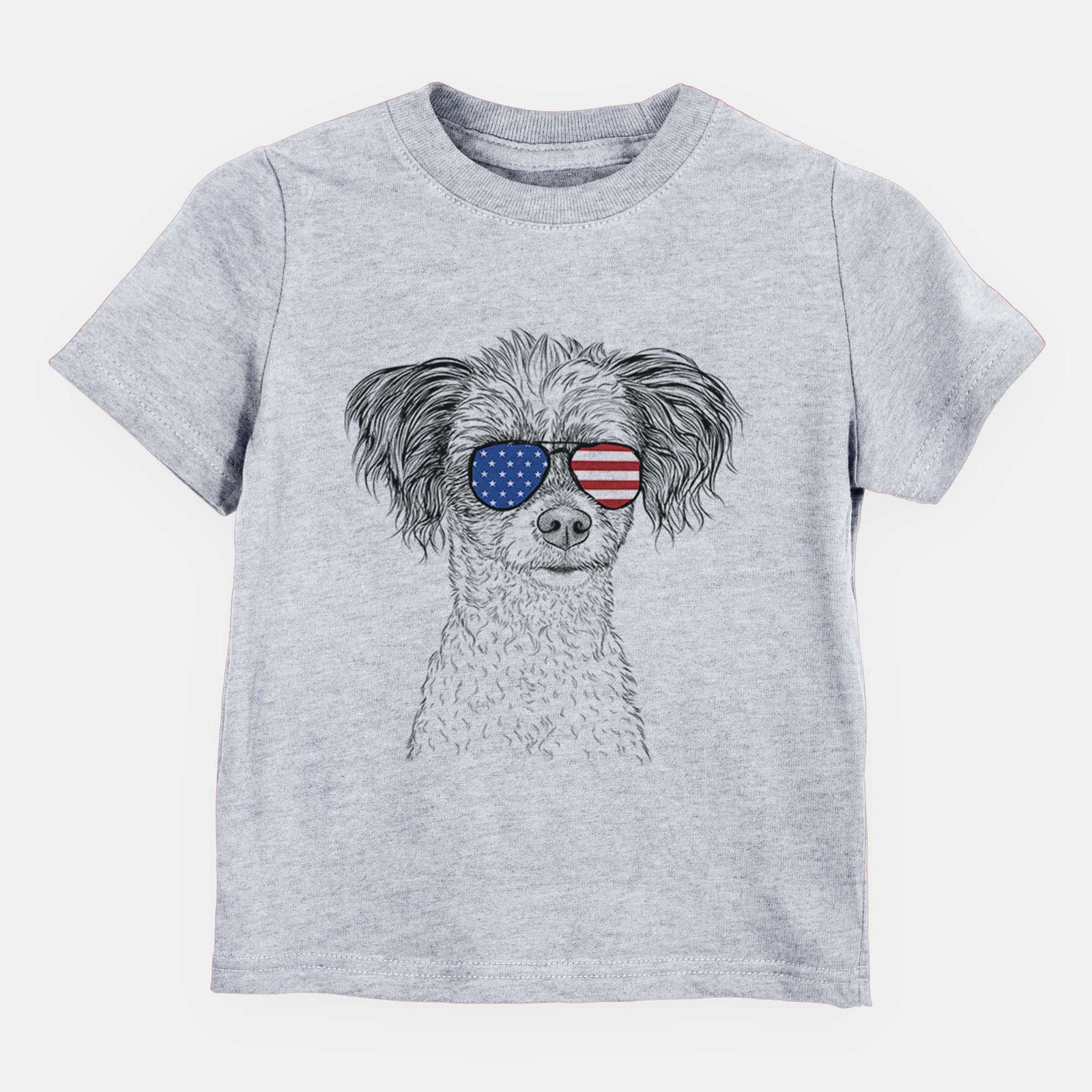 USA Finley Beth the Papillon Mix - Kids/Youth/Toddler Shirt