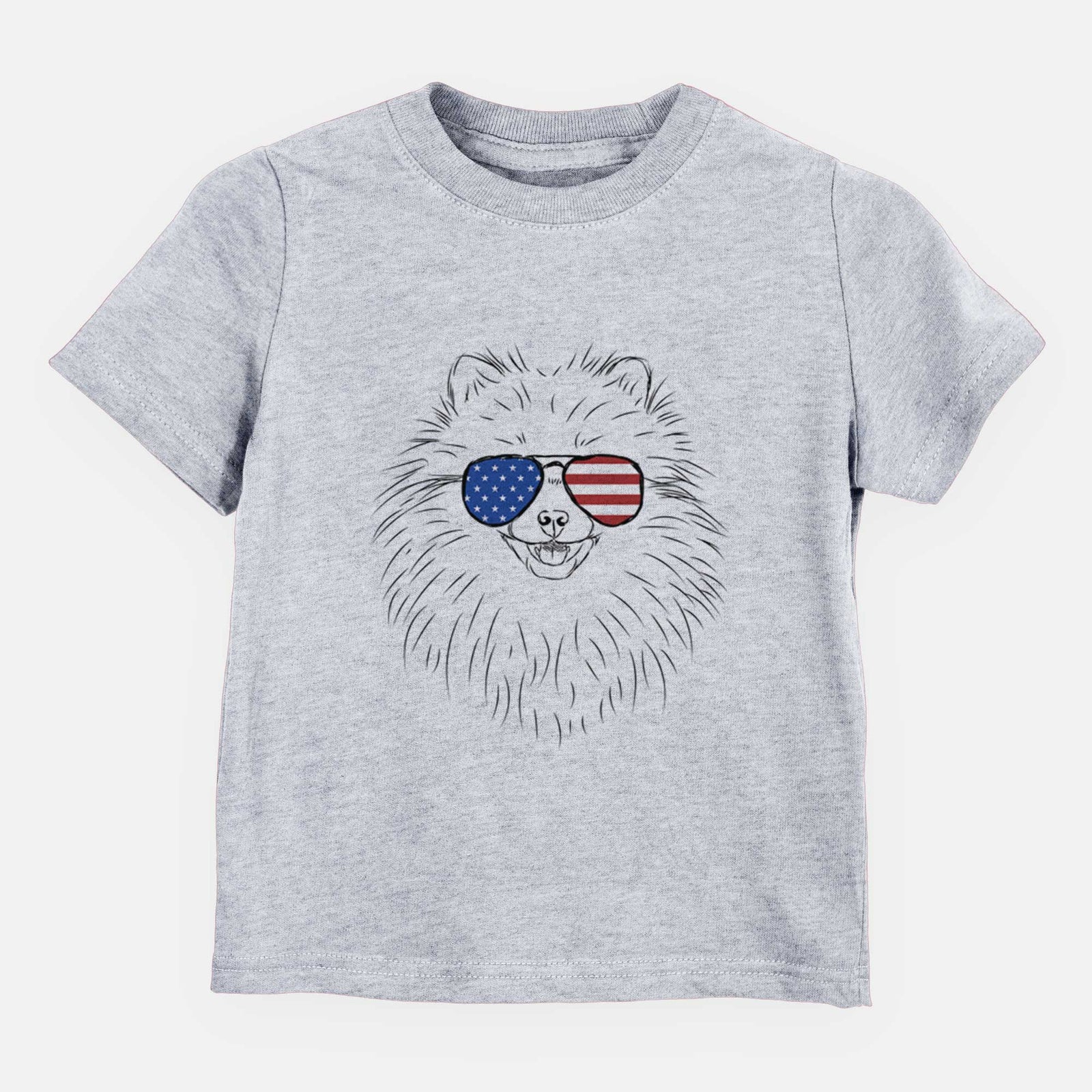 USA Finn the Pomeranian - Kids/Youth/Toddler Shirt