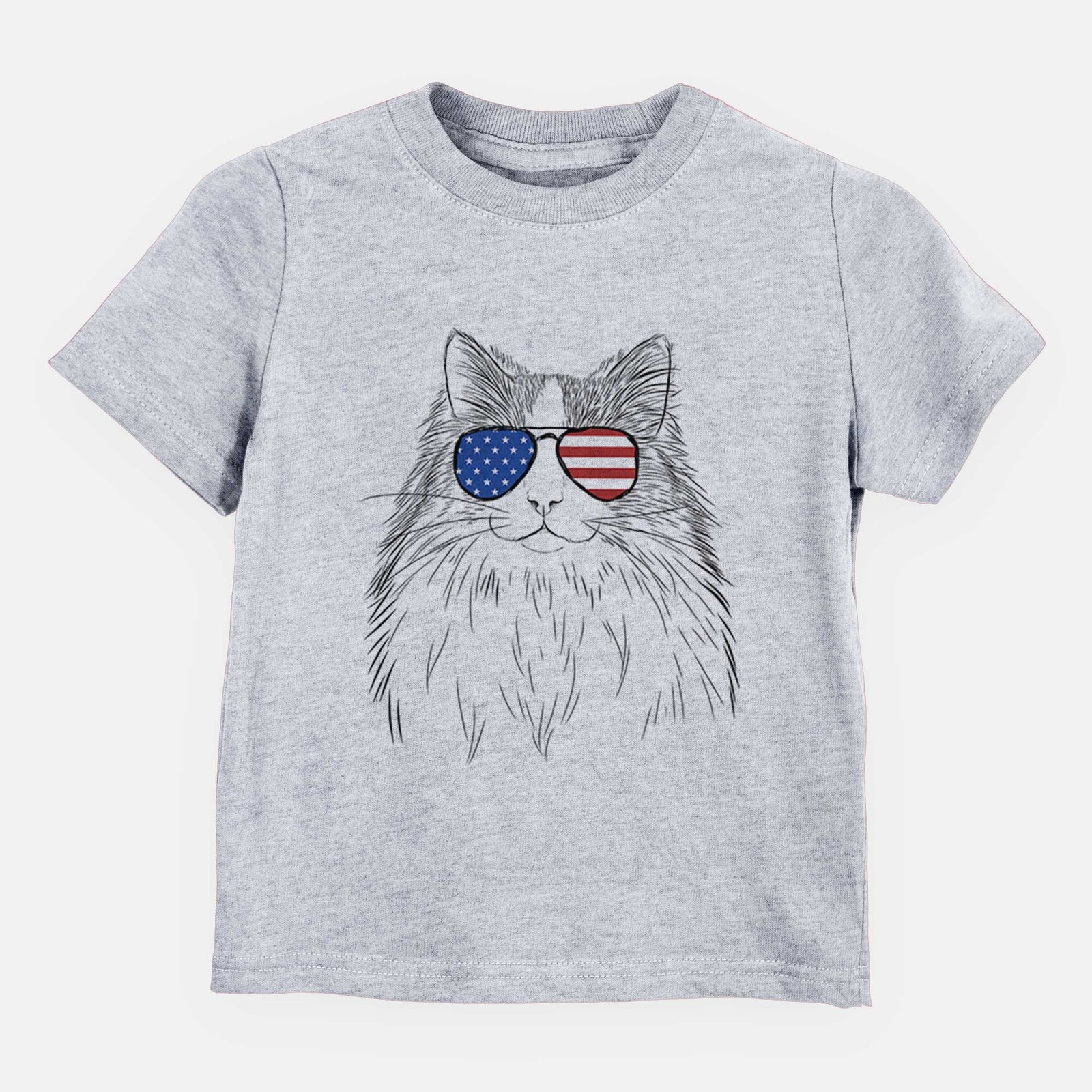 USA Fiona the Ragdoll Cat - Kids/Youth/Toddler Shirt