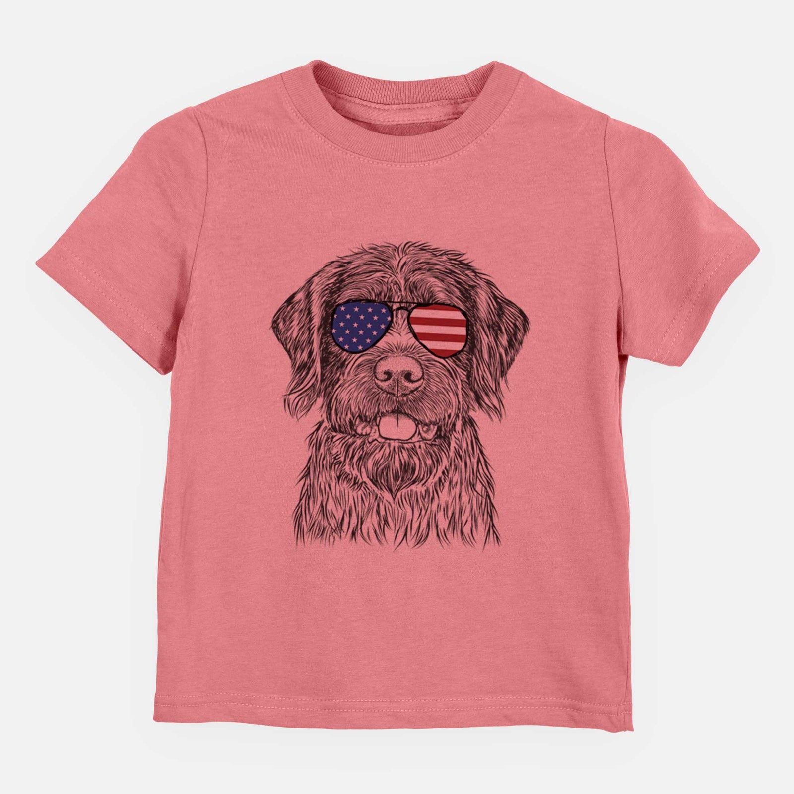 USA Fletcher the Wirehaired Pointing Griffon - Kids/Youth/Toddler Shirt