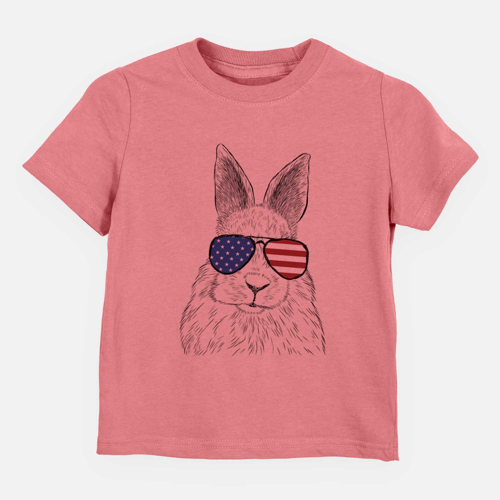 USA Flower the Rex Rabbit - Kids/Youth/Toddler Shirt