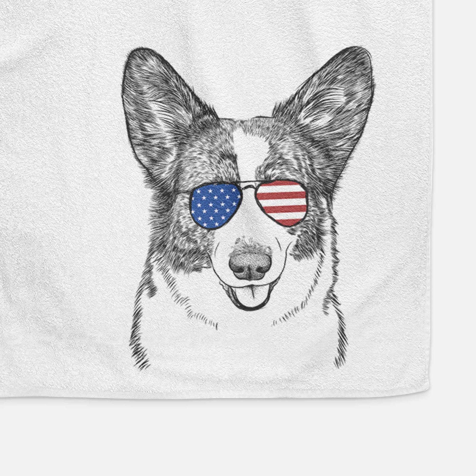 Gabby the Cardigan Welsh Corgi Decorative Hand Towel
