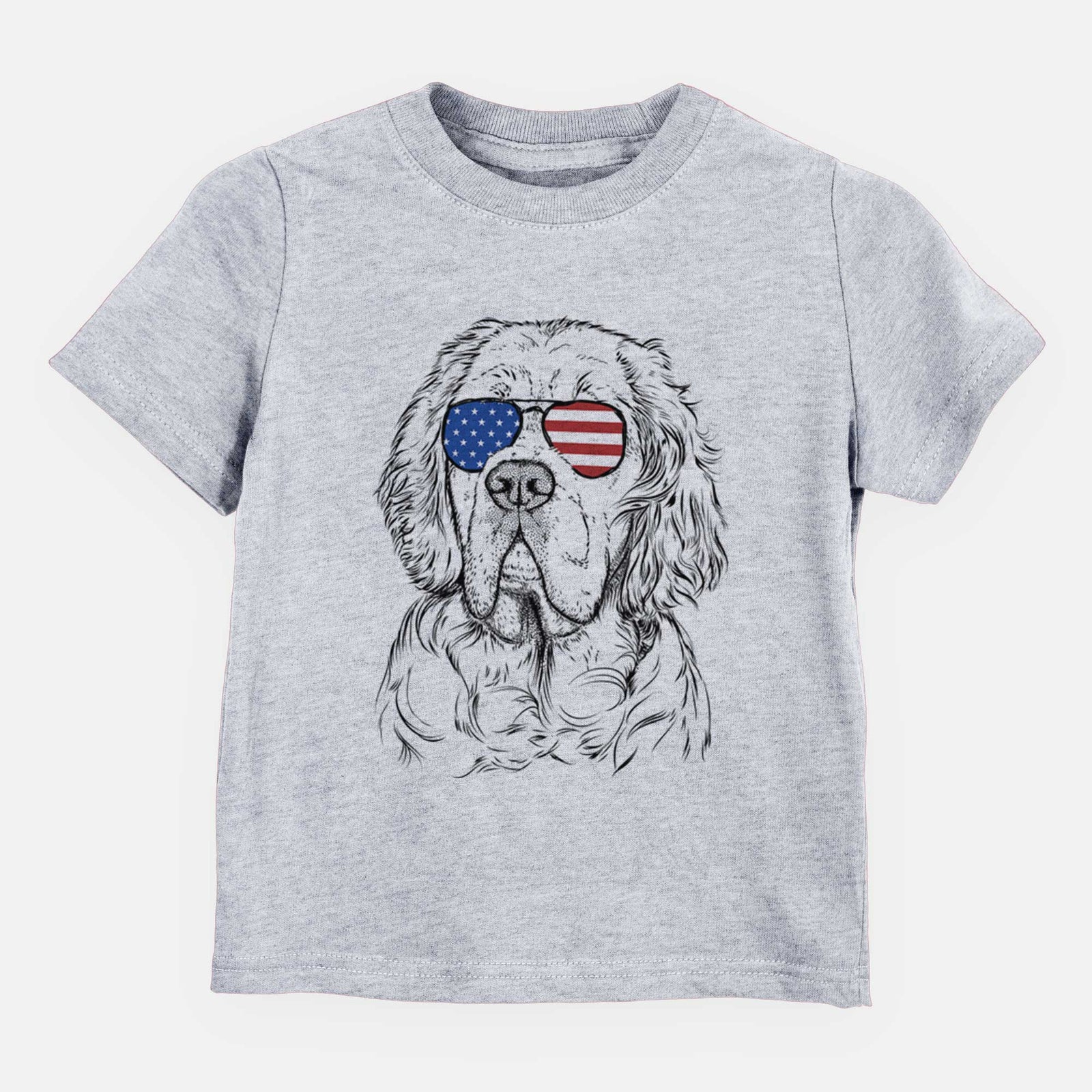 USA Gary the Clumber Spaniel - Kids/Youth/Toddler Shirt