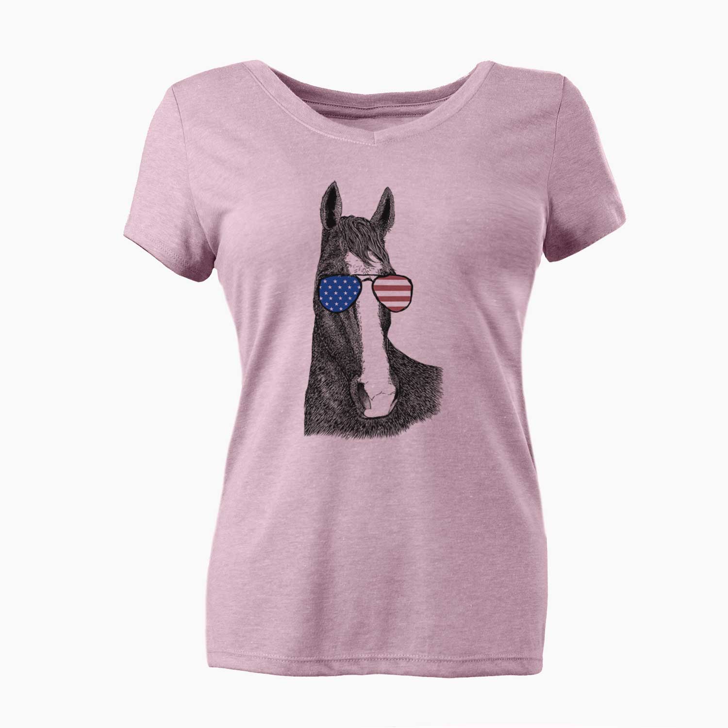 USA Gibson the Tennessee Walking Horse - Women's Perfect V-neck Shirt