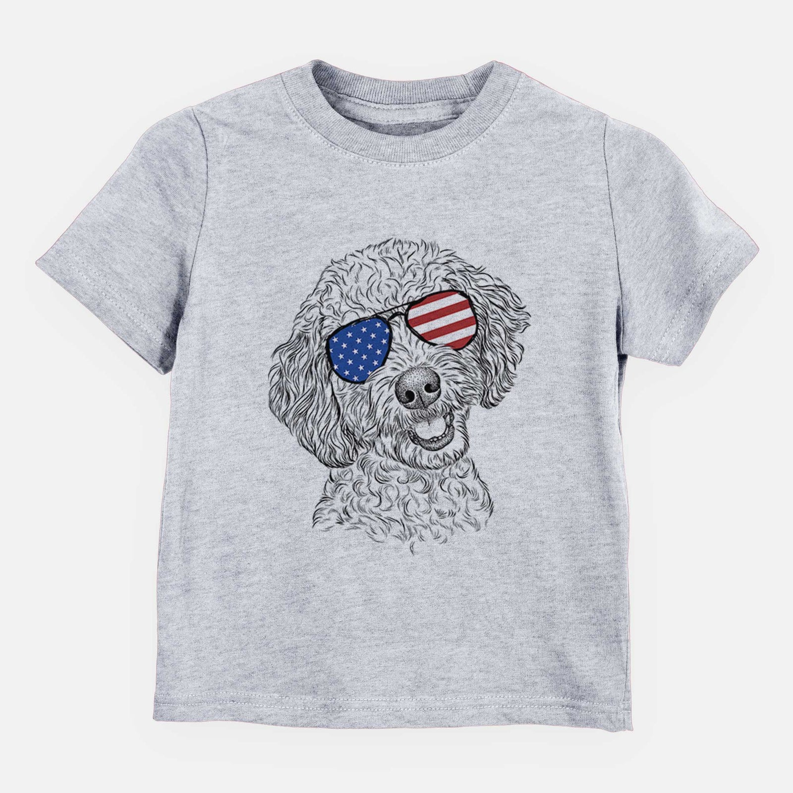 USA Gizmo the Goldendoodle - Kids/Youth/Toddler Shirt