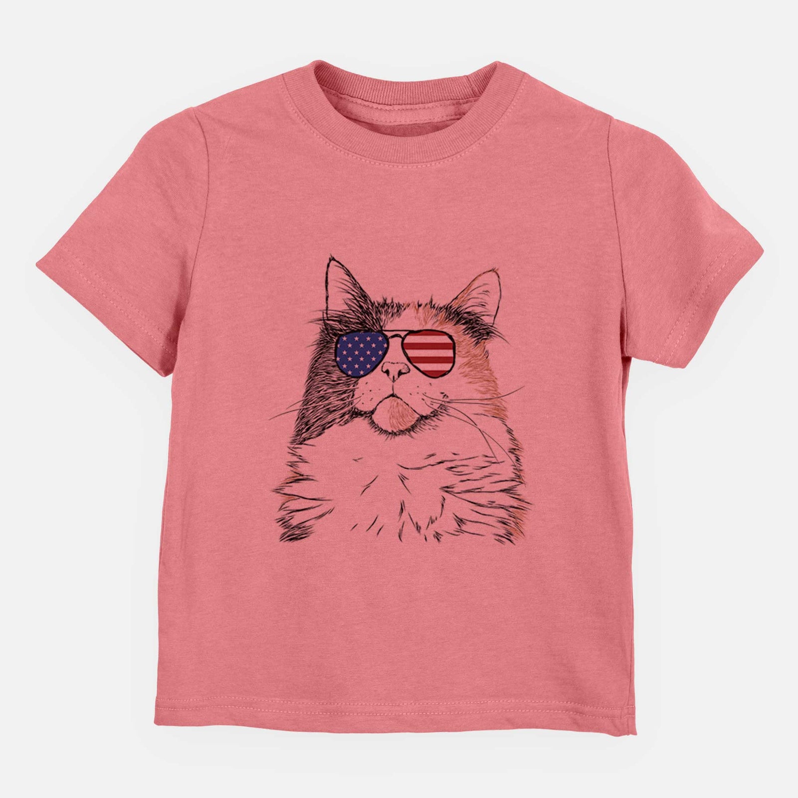 USA Greta the Calico Cat - Kids/Youth/Toddler Shirt
