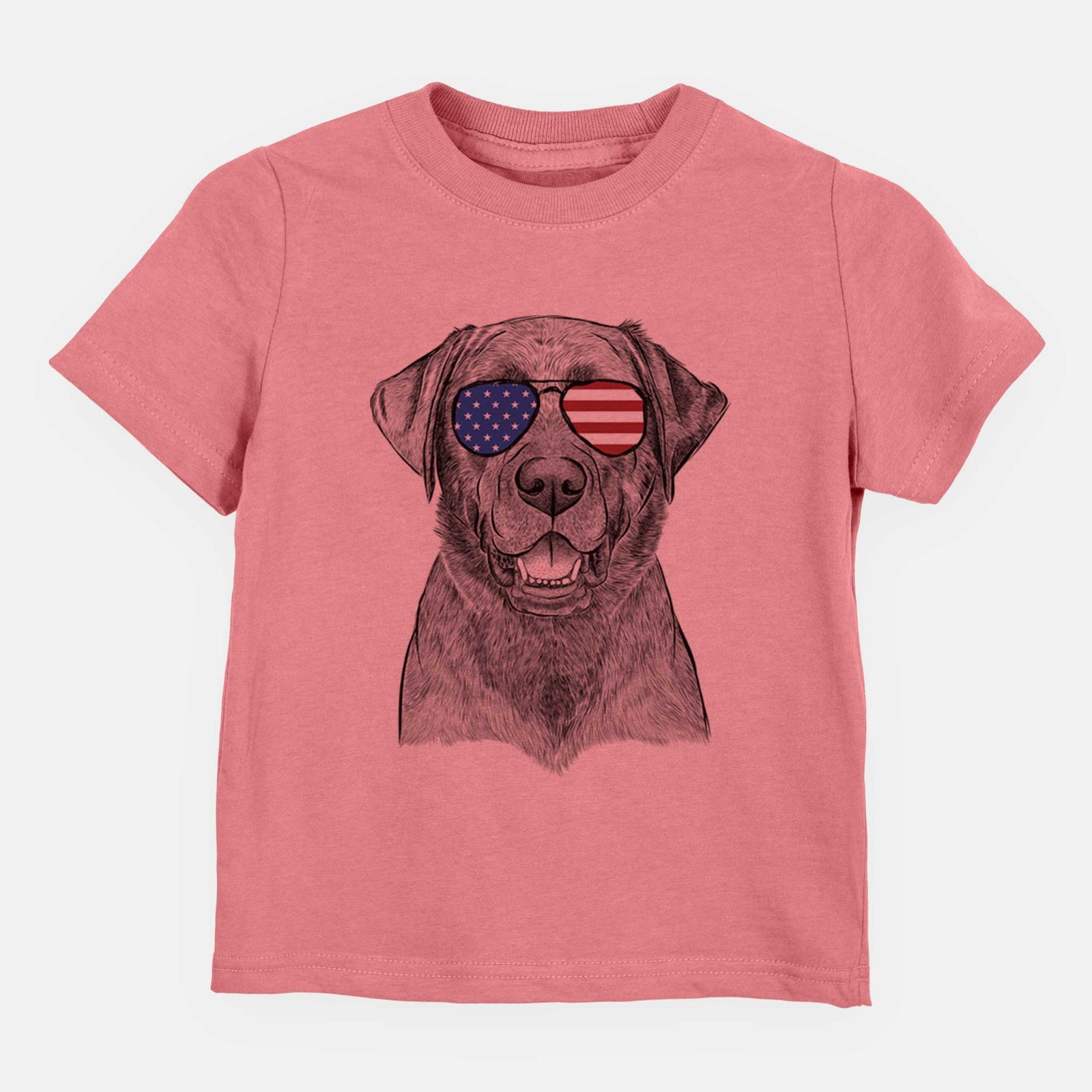USA Heath the Black Lab - Kids/Youth/Toddler Shirt