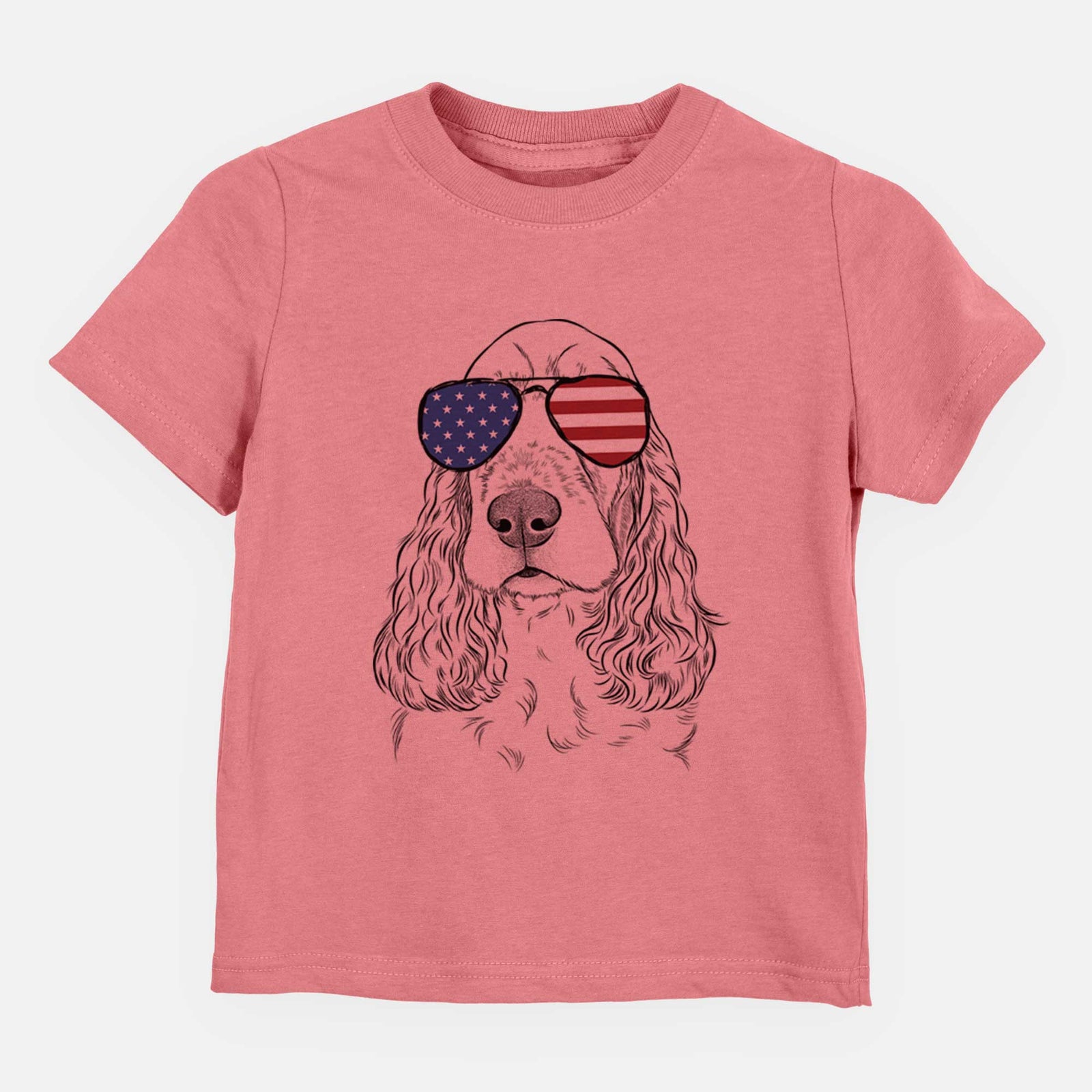 USA Henry the English Cocker Spaniel - Kids/Youth/Toddler Shirt
