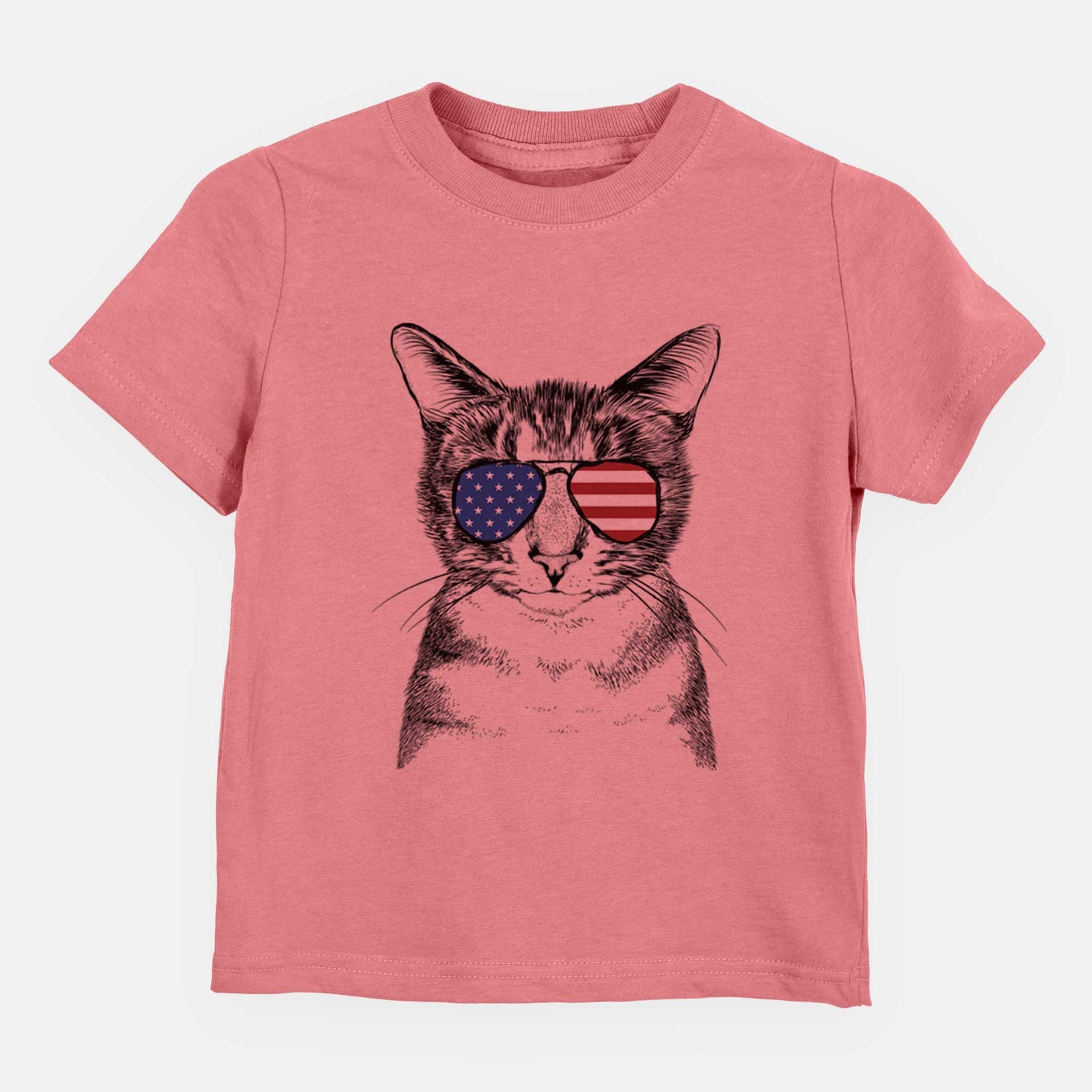 USA Hobbes the Tabby Cat - Kids/Youth/Toddler Shirt