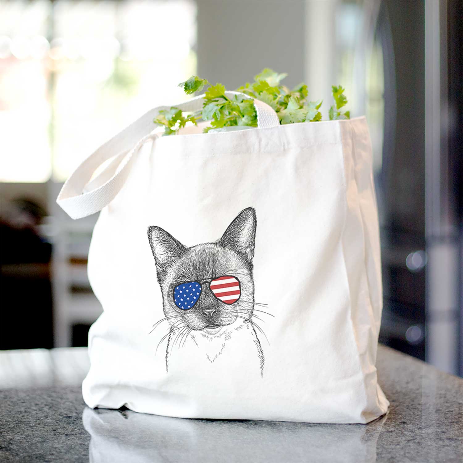 Hoggle the Siamese Cat - Tote Bag
