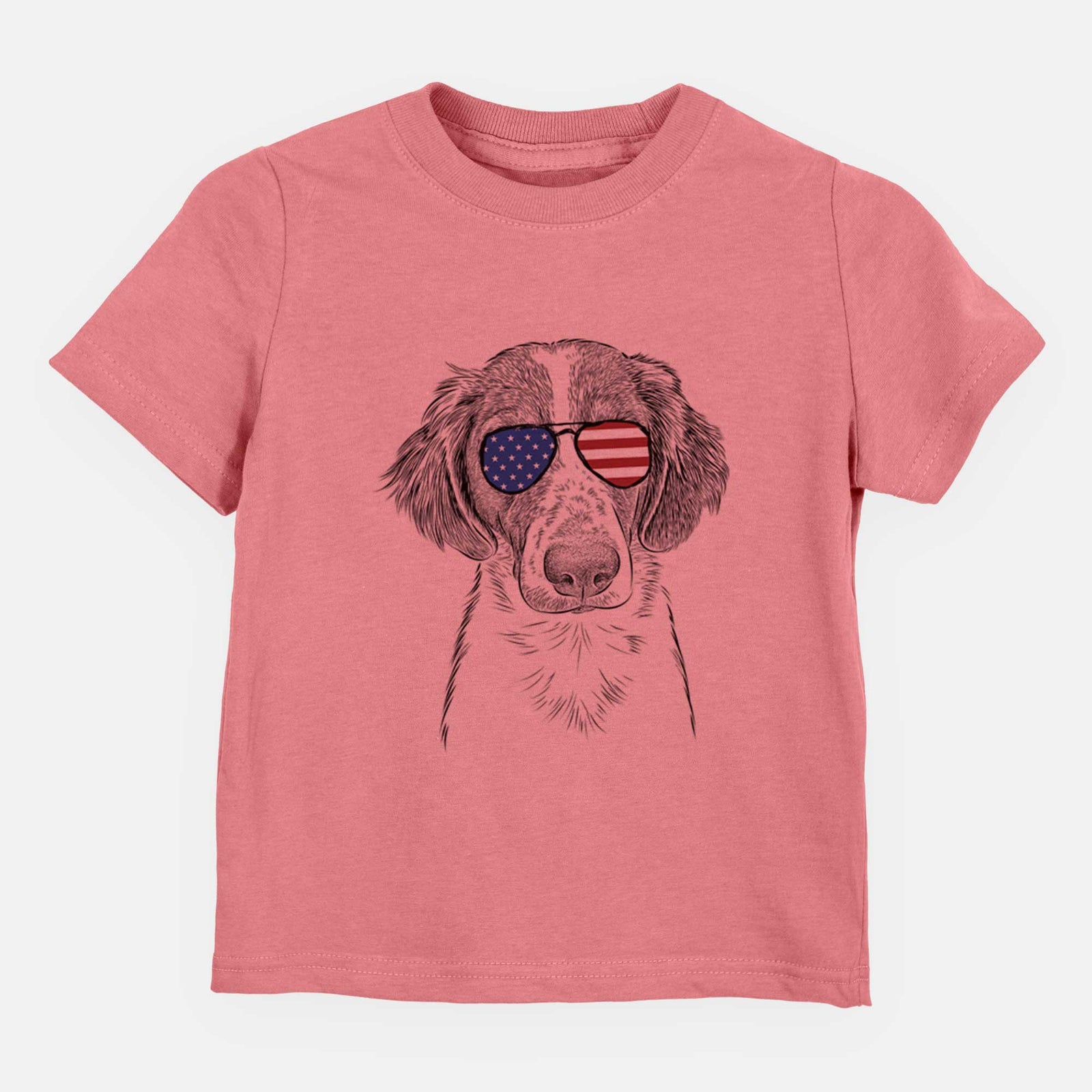 USA Holly the Brittany Spaniel - Kids/Youth/Toddler Shirt
