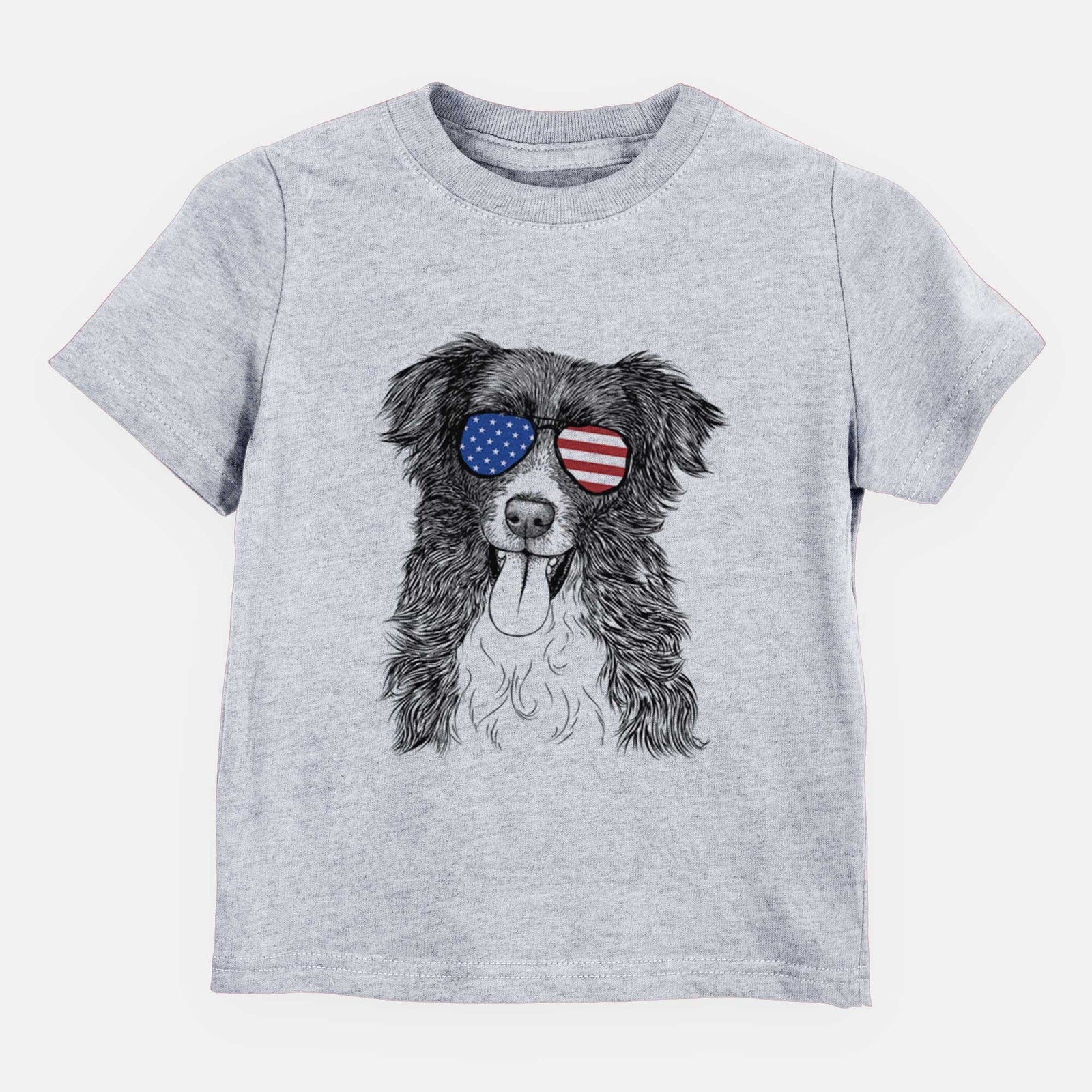 USA Indi the Border Collie - Kids/Youth/Toddler Shirt