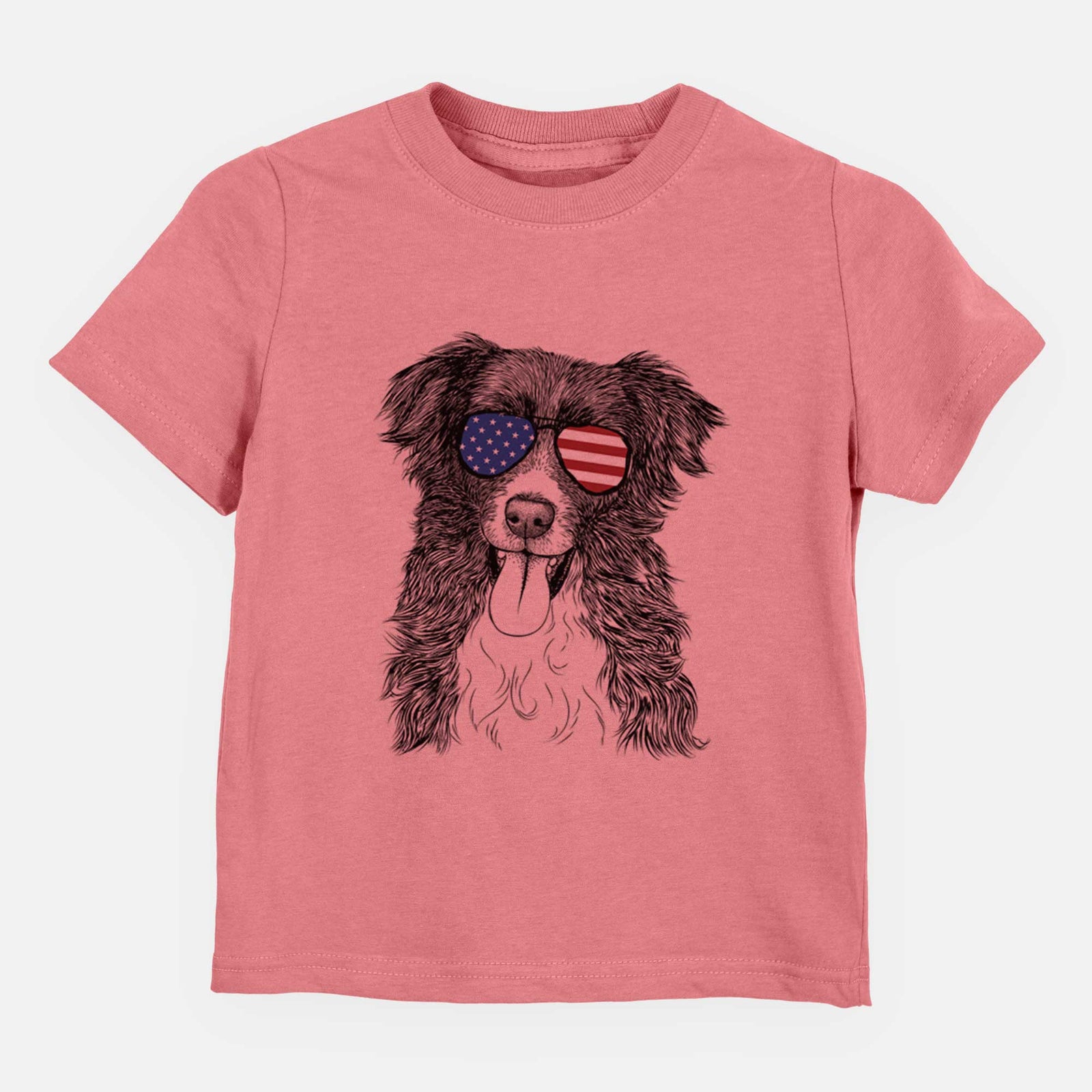 USA Indi the Border Collie - Kids/Youth/Toddler Shirt