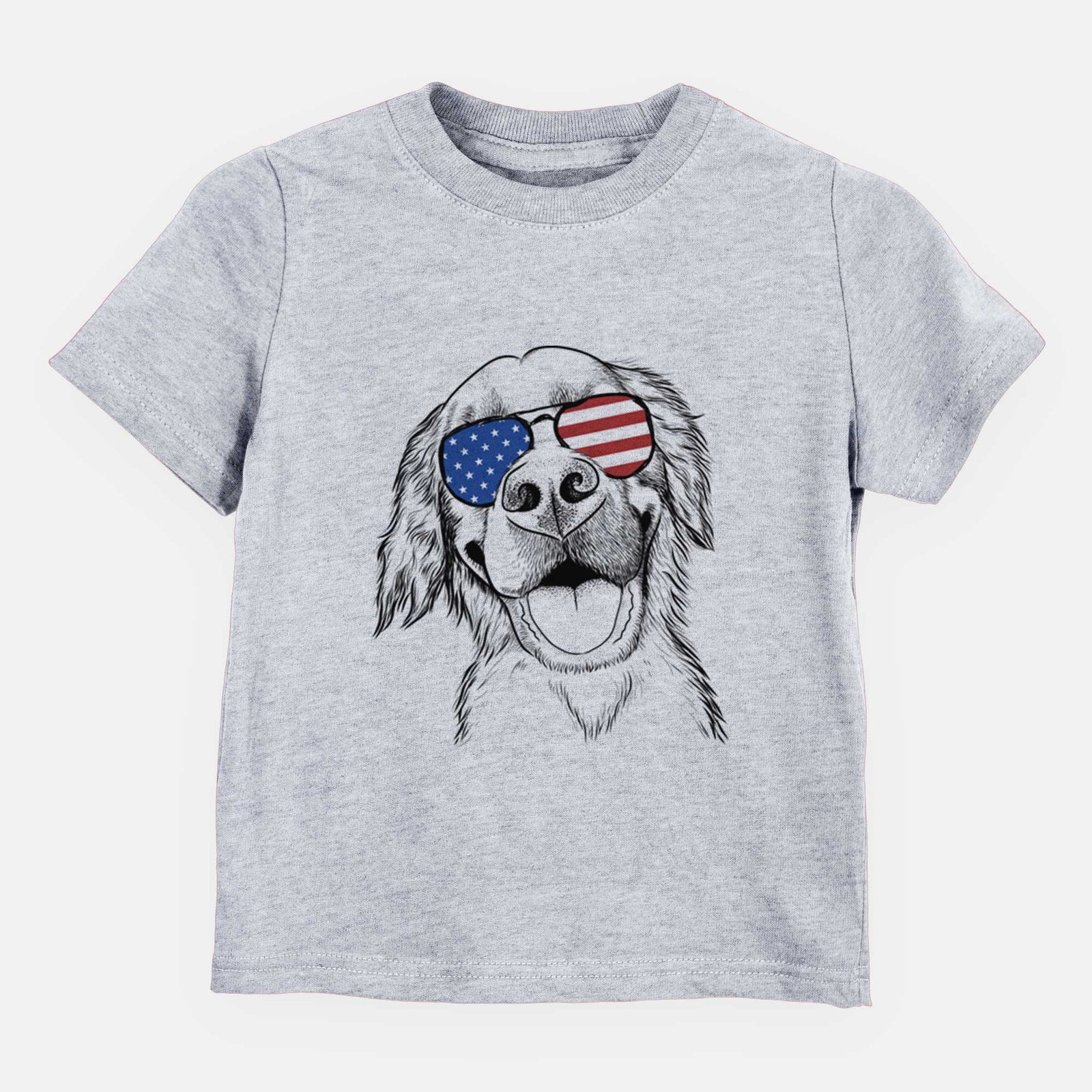USA Jordy the Golden Retriever - Kids/Youth/Toddler Shirt