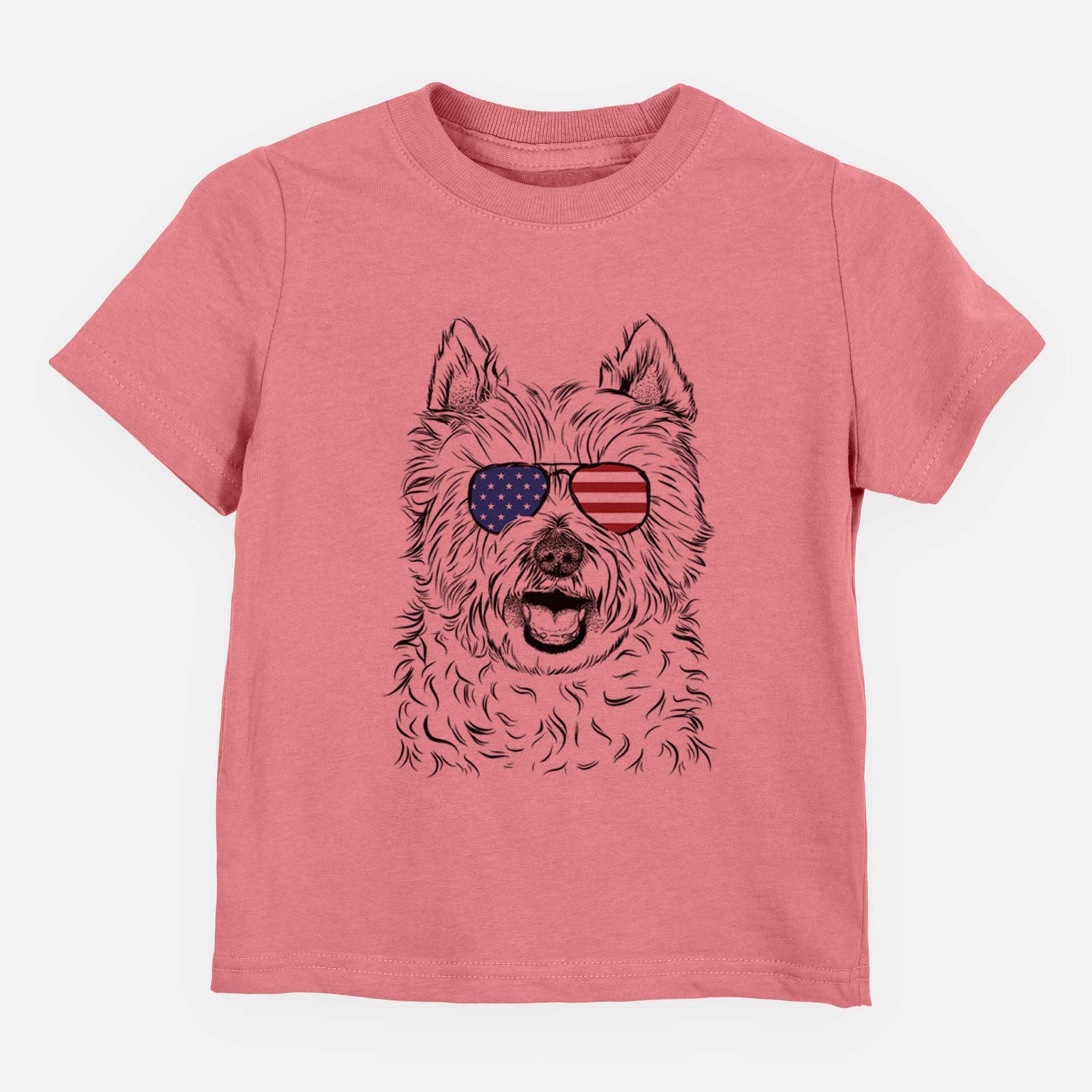 USA Kami the West Highland Terrier - Kids/Youth/Toddler Shirt