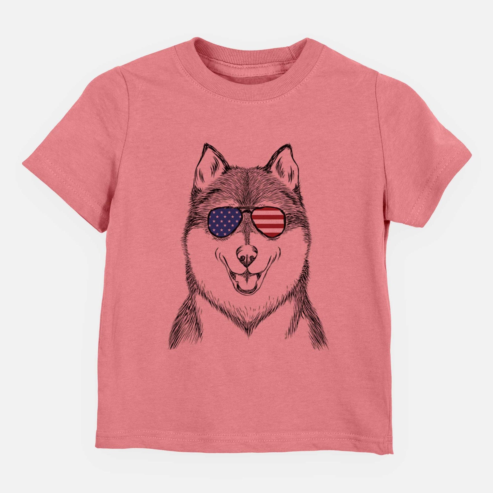 USA Koda the Siberian Husky - Kids/Youth/Toddler Shirt