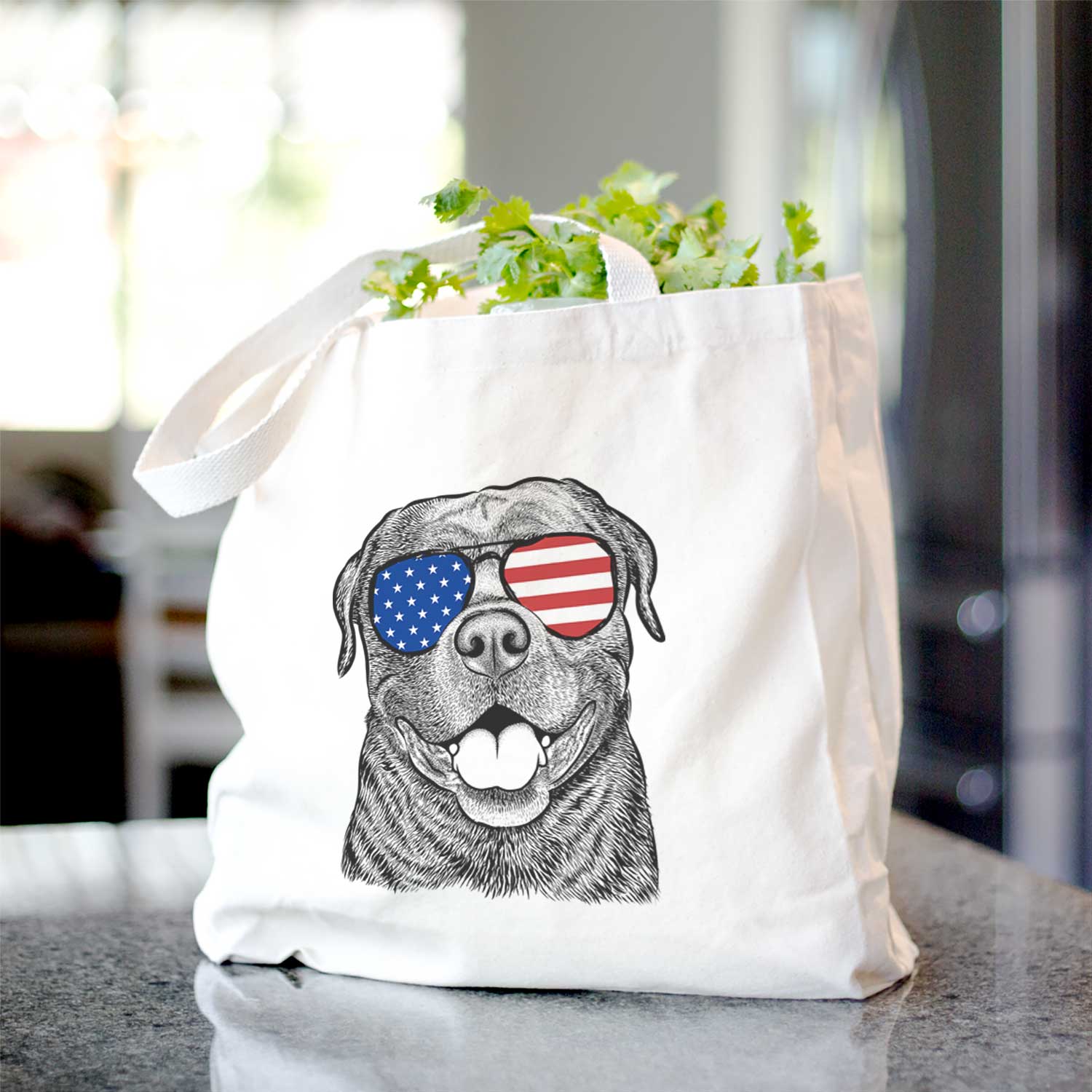 Kojak the Rottweiler - Tote Bag