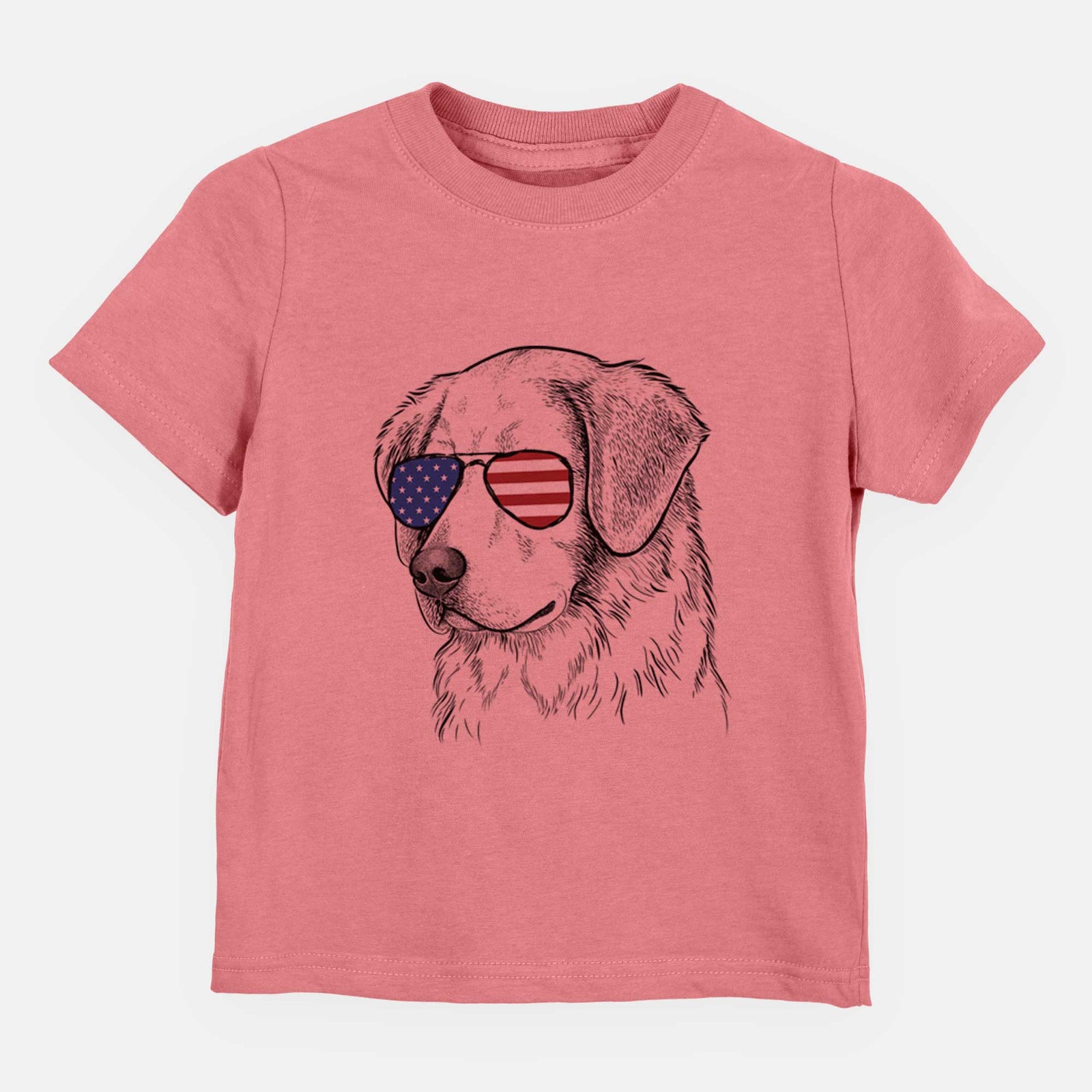 USA Kula the Golden Retriever - Kids/Youth/Toddler Shirt