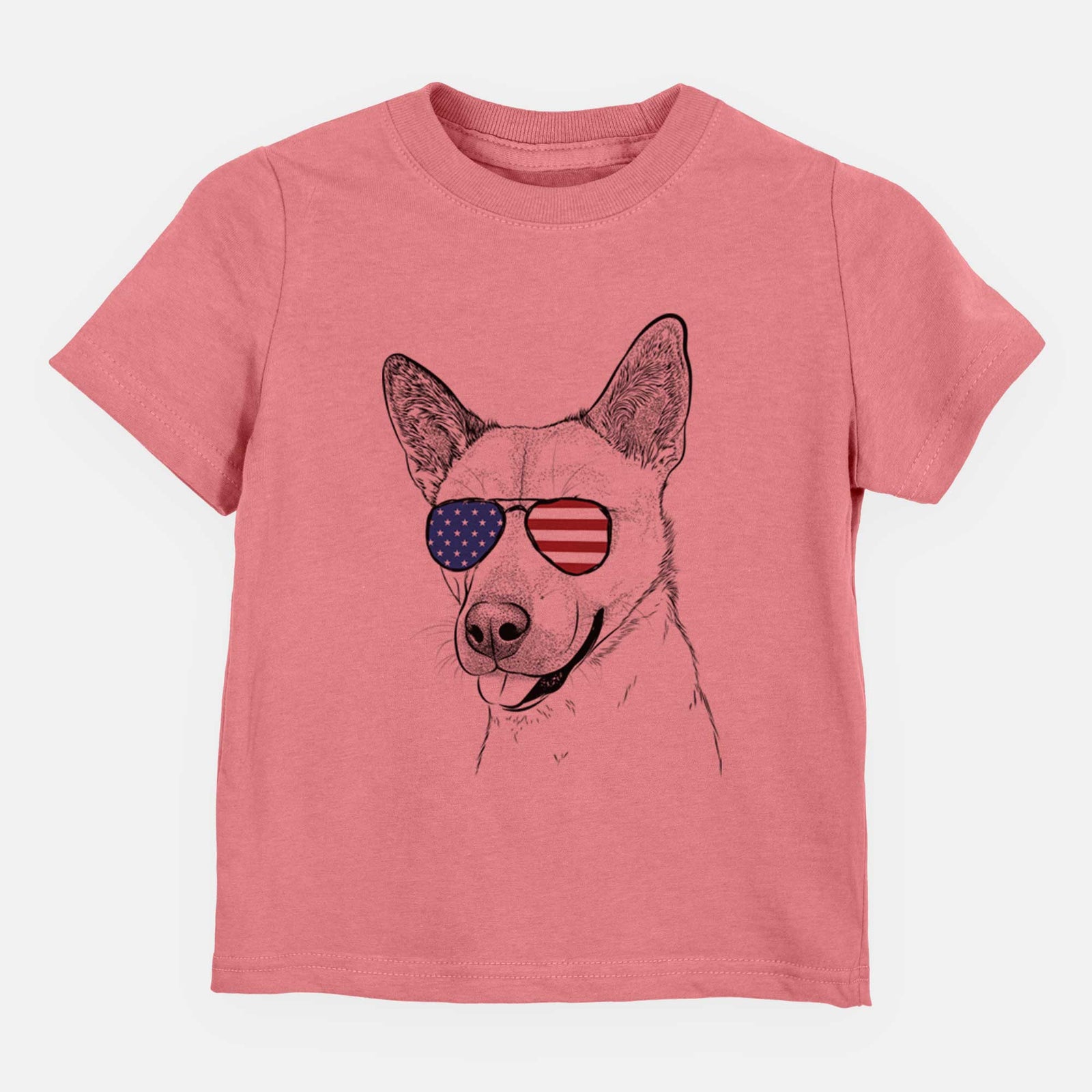 USA Kulfi the Jindo Shiba Inu Mix - Kids/Youth/Toddler Shirt