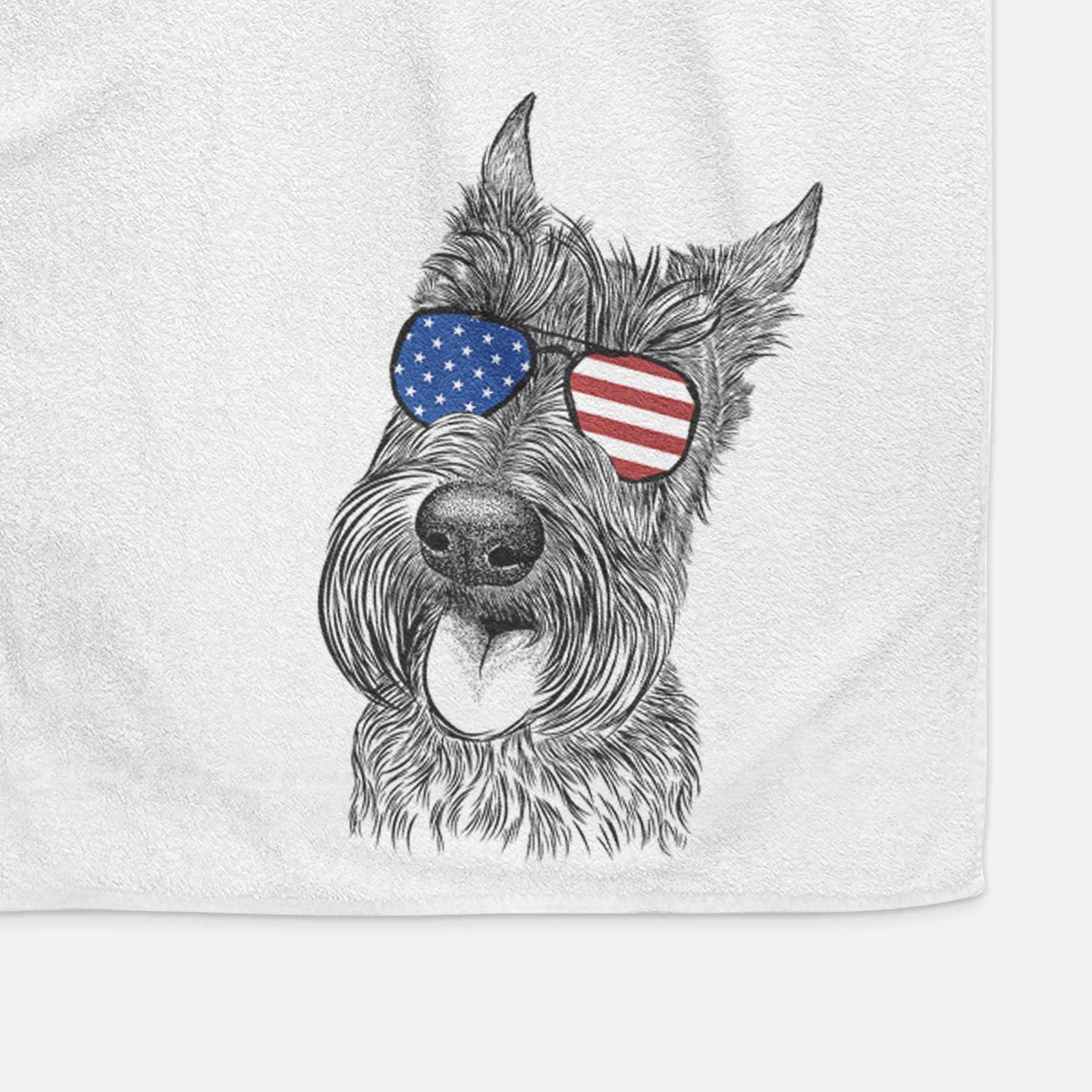 Magnus the Scottish Terrier Decorative Hand Towel