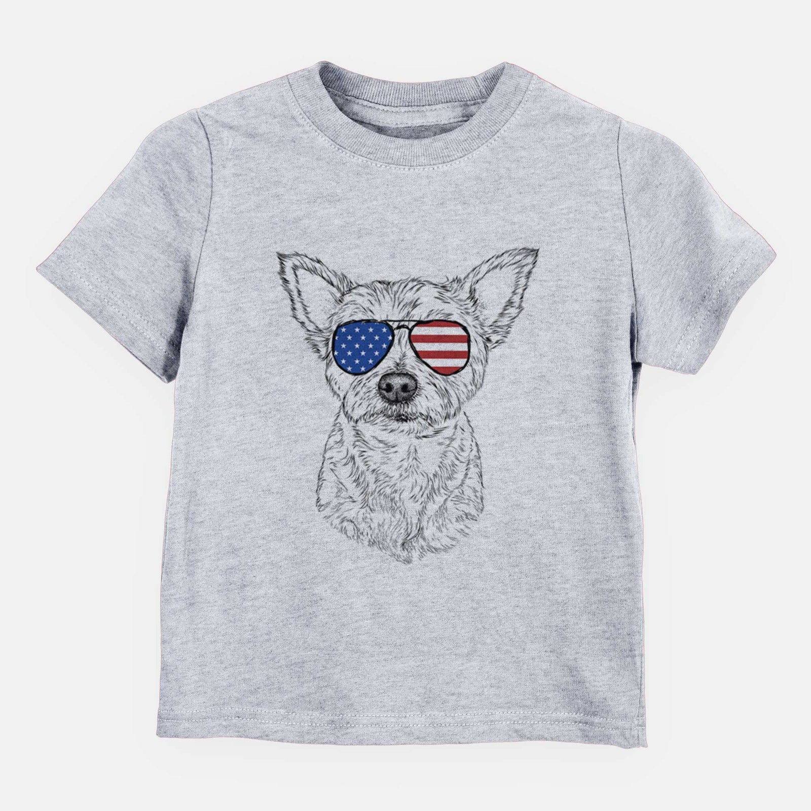 USA Mango the Yorker Cairn Terrier Mix - Kids/Youth/Toddler Shirt