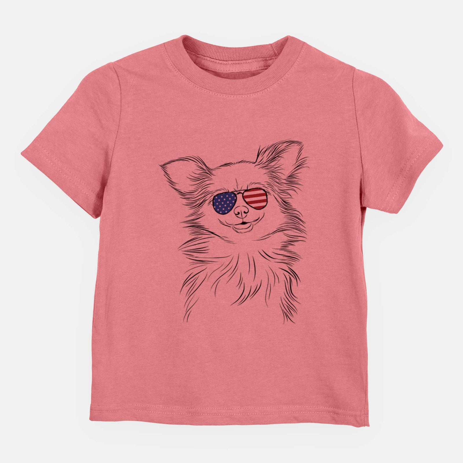 USA Marzi the Long Haired Chihuahua - Kids/Youth/Toddler Shirt