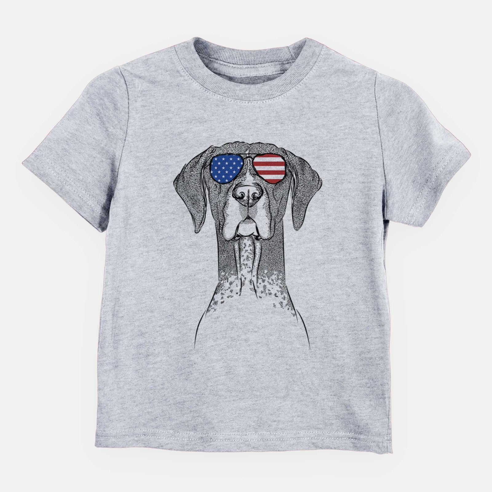 USA Mattis the German Shorthaired Pointer - Kids/Youth/Toddler Shirt